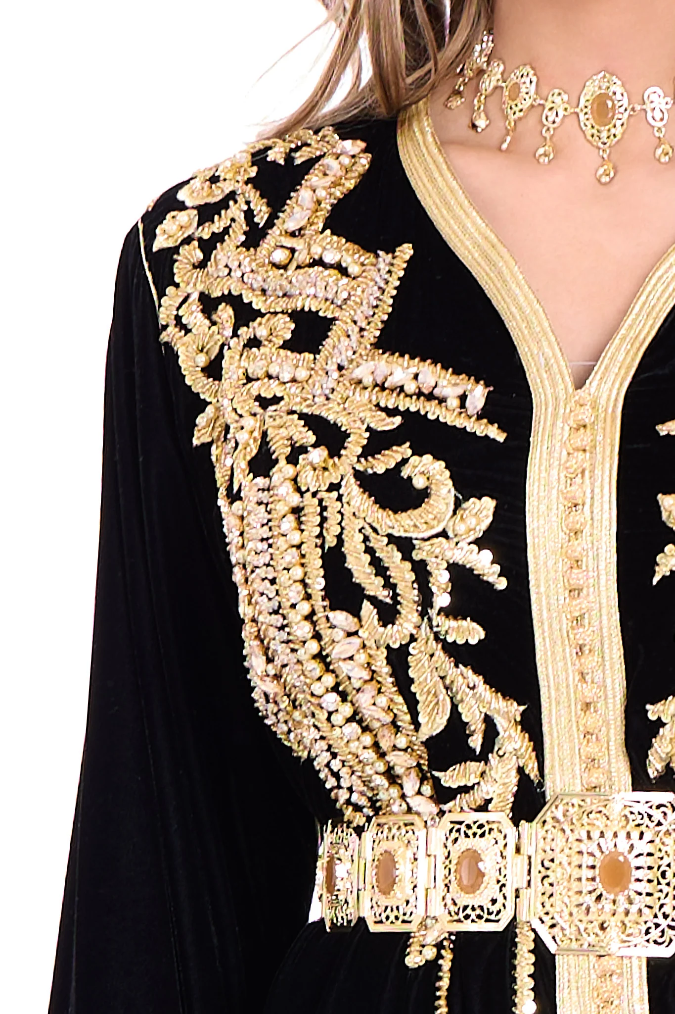 Caftan Abeer Black - Image 2