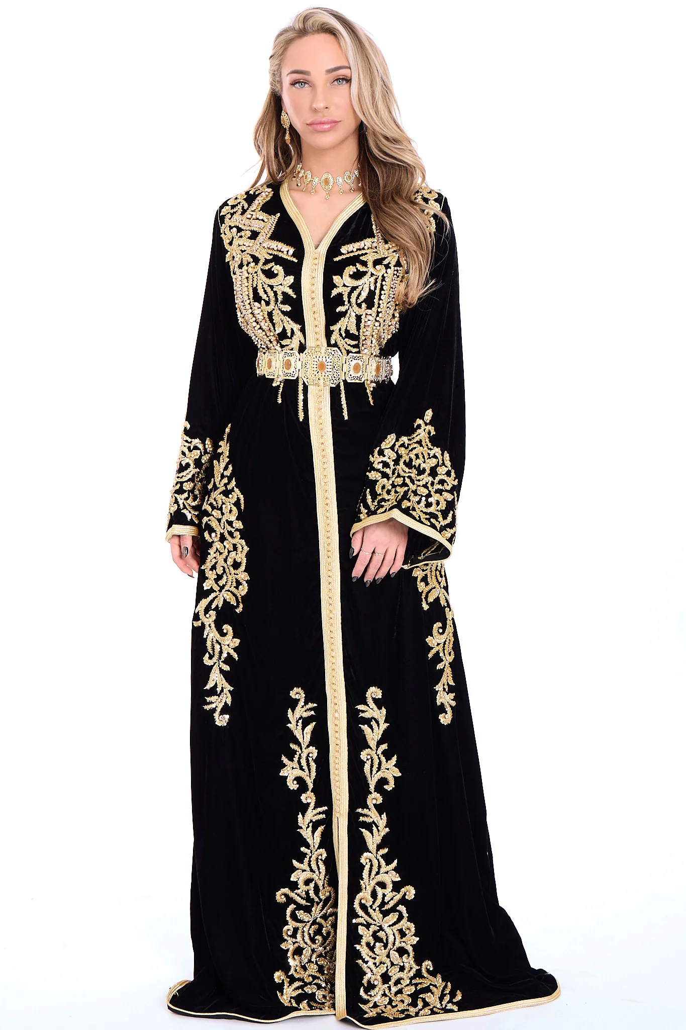 Caftan Abeer Black - Image 4