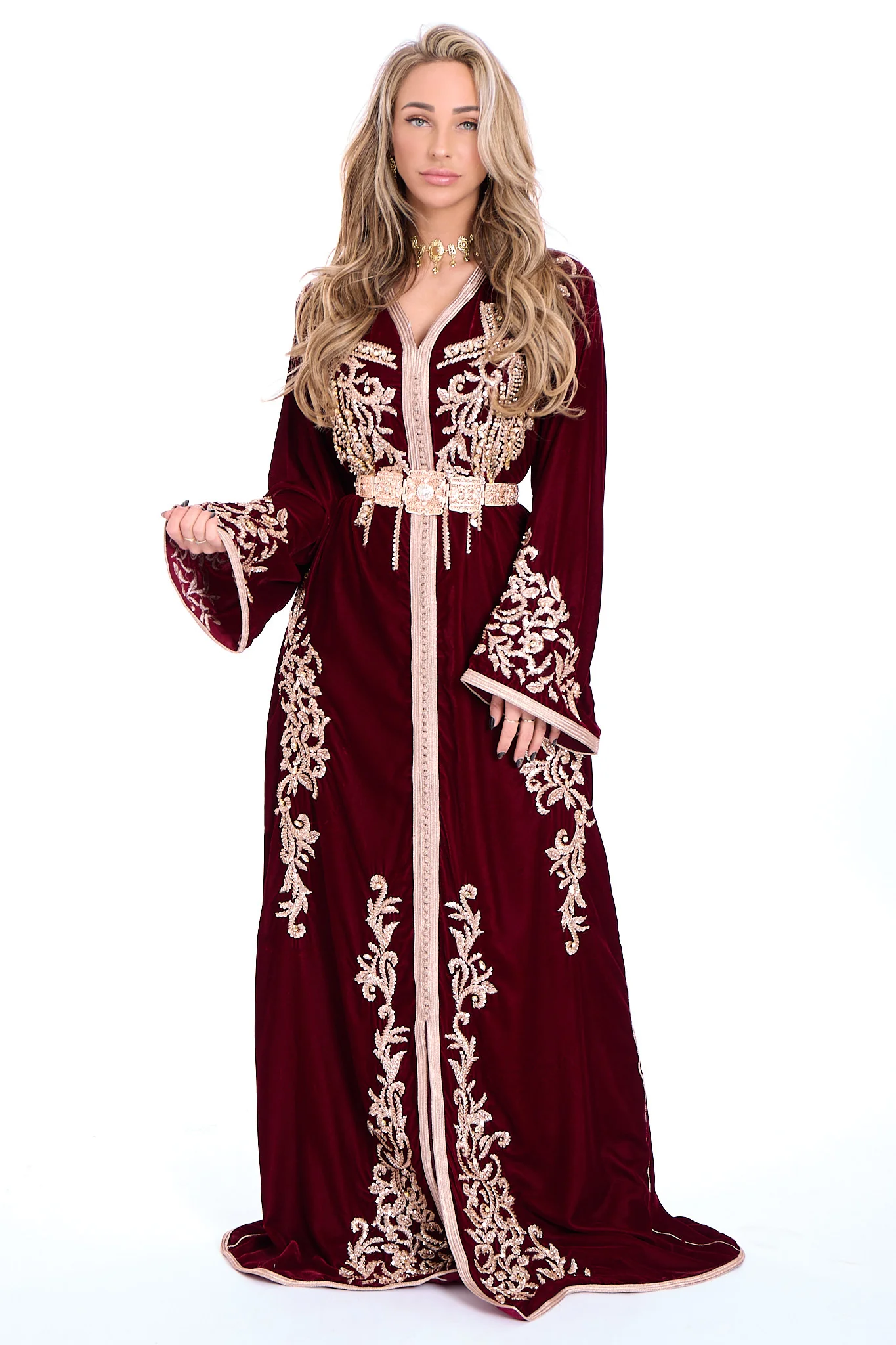 Caftan Abeer Pomegrante - Image 3
