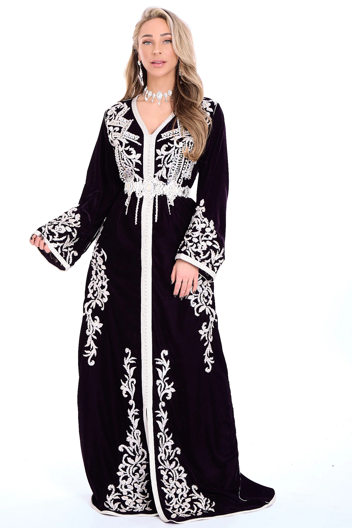 Caftan Abeer Purple - Image 2
