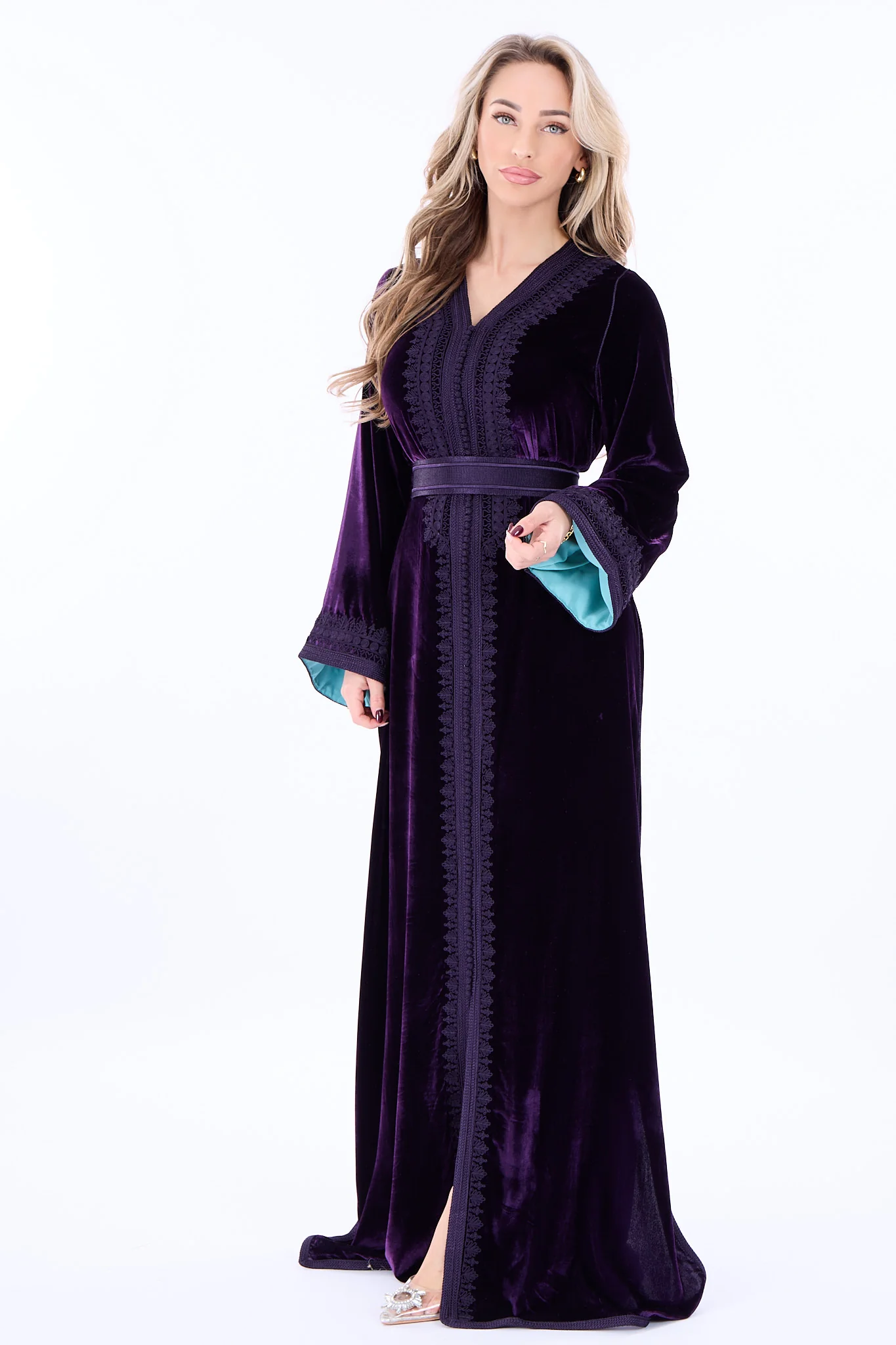 Caftan Amani Purple - Image 2