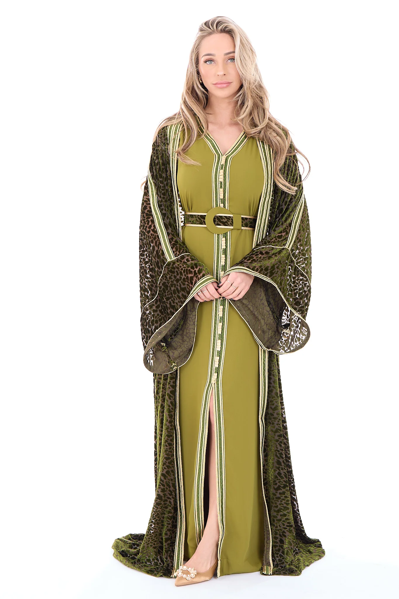 Caftan Anissa Oivegreen - Image 3