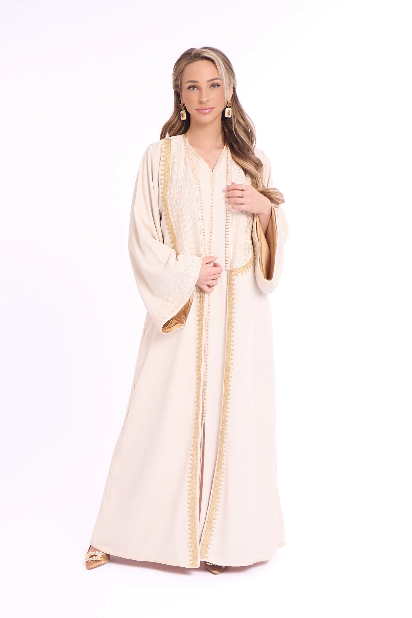 Caftan Asmahan beige - Image 2