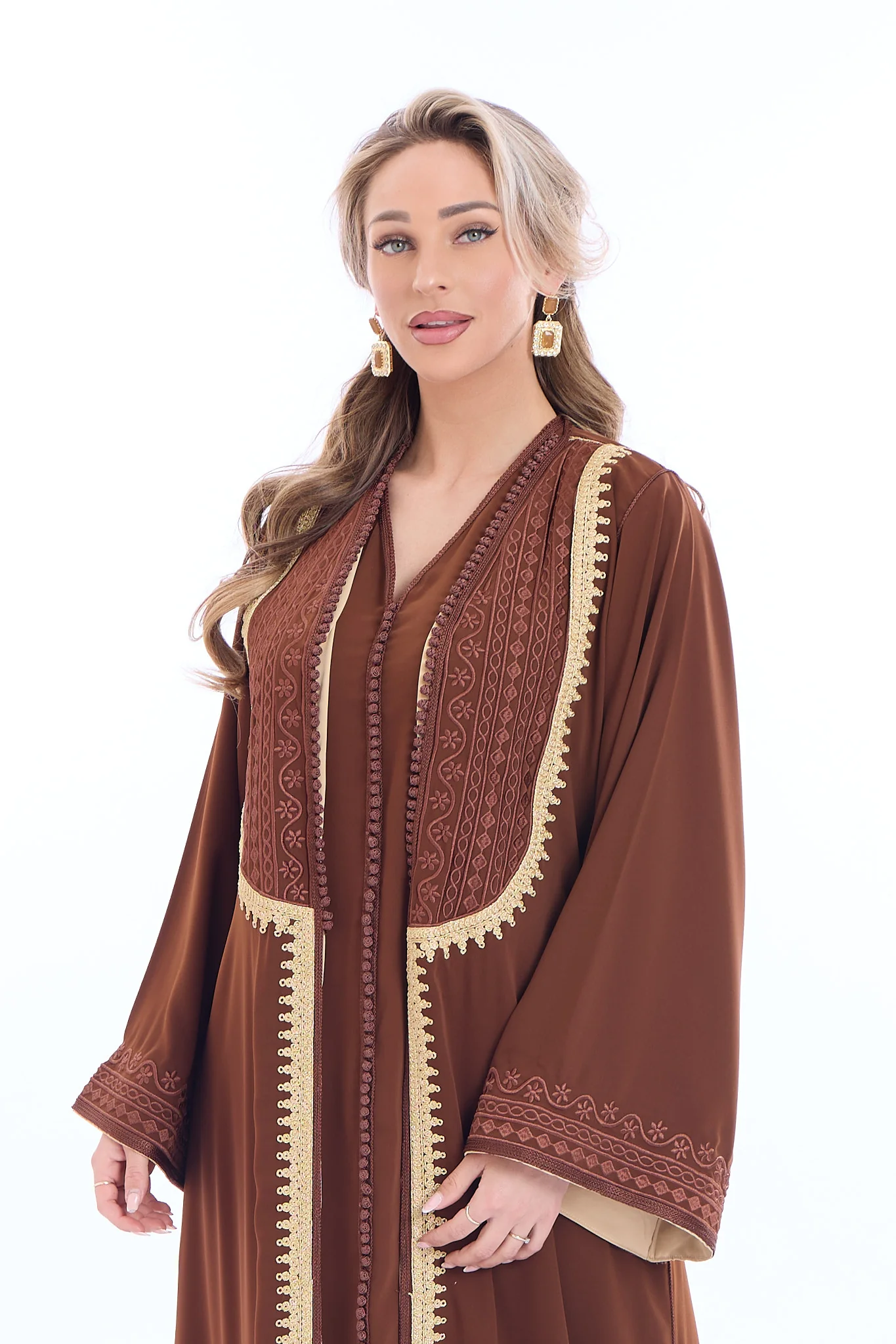 Caftan Asmahan Brown