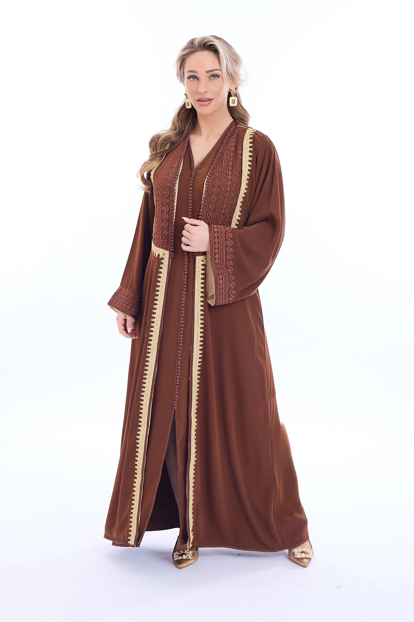 Caftan Asmahan Brown - Image 6