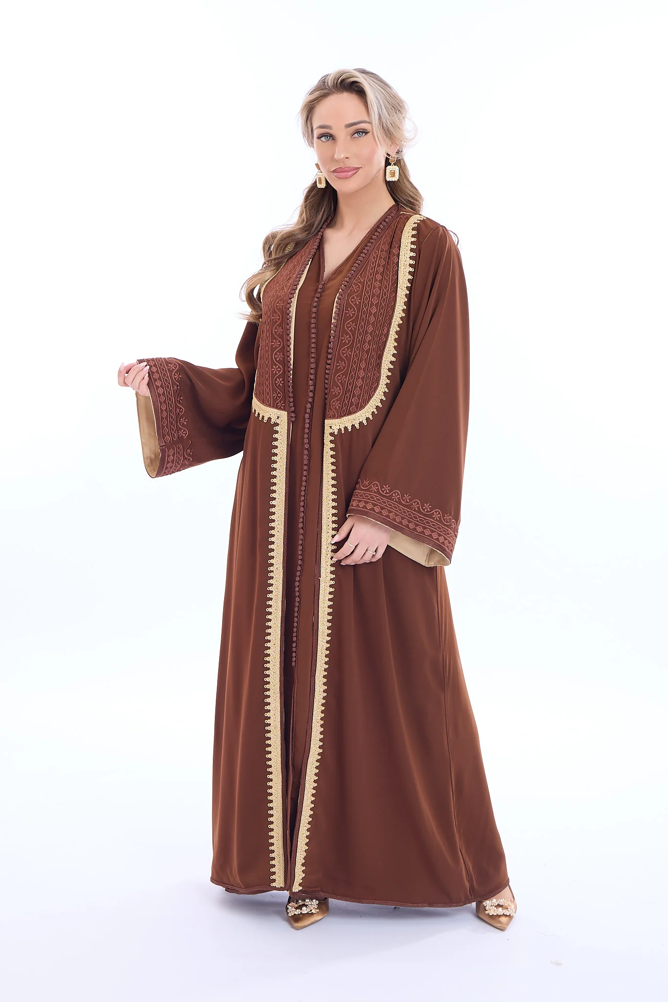 Caftan Asmahan Brown - Image 7