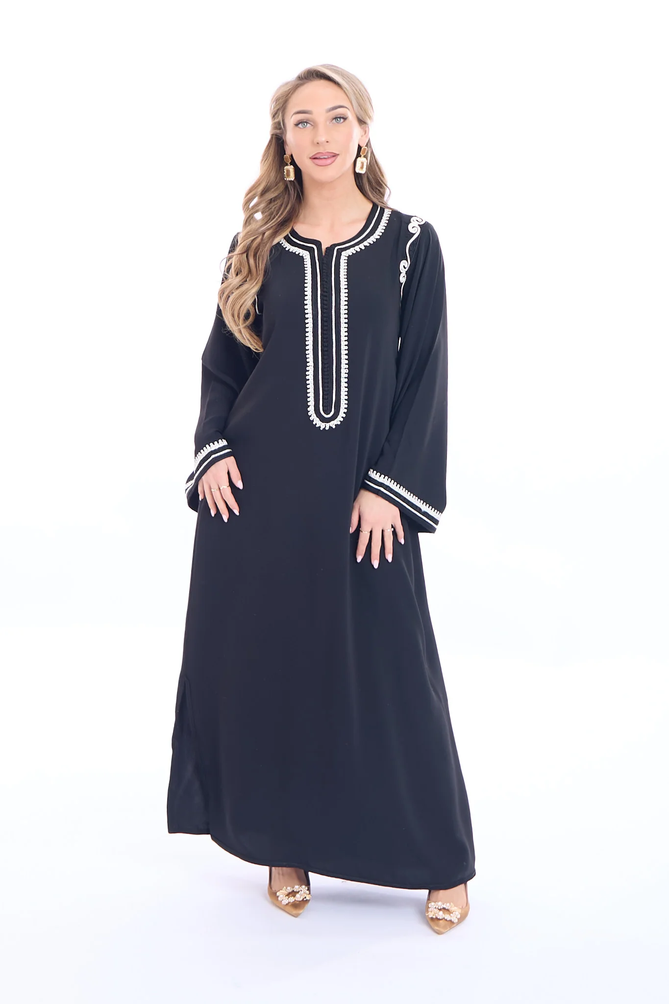 Caftan Asra  Black - Image 4