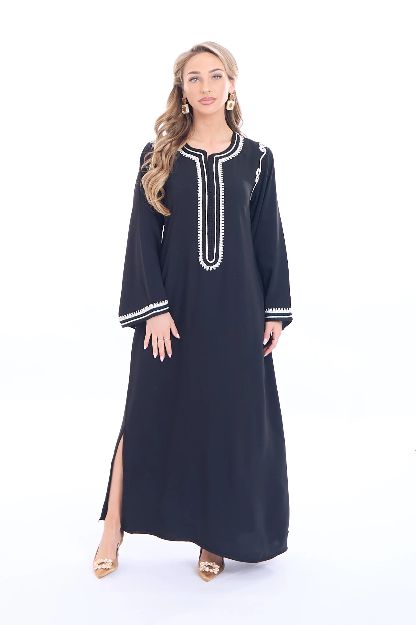 Caftan Asra  Black - Image 7
