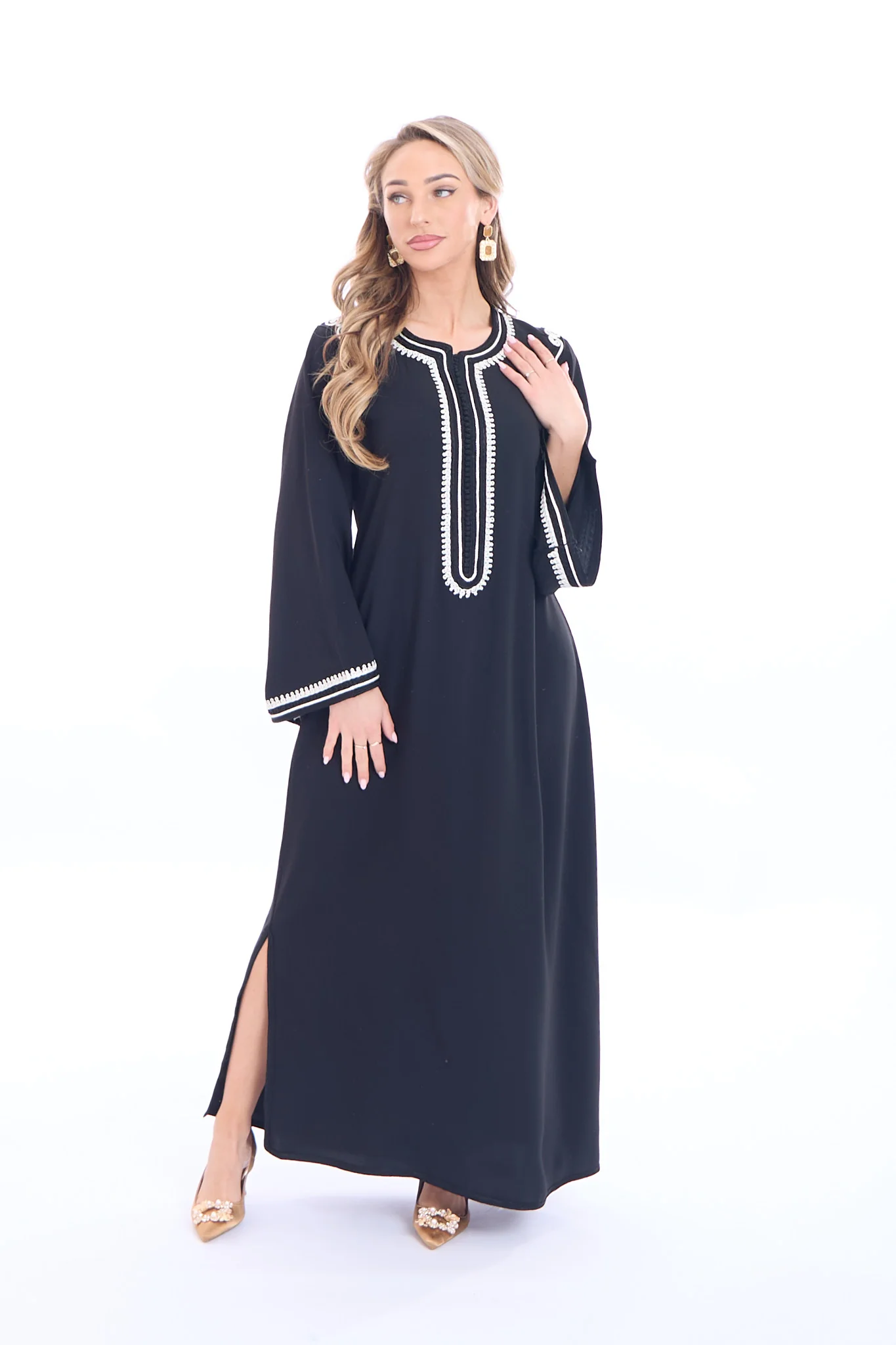 Caftan Asra  Black - Image 8