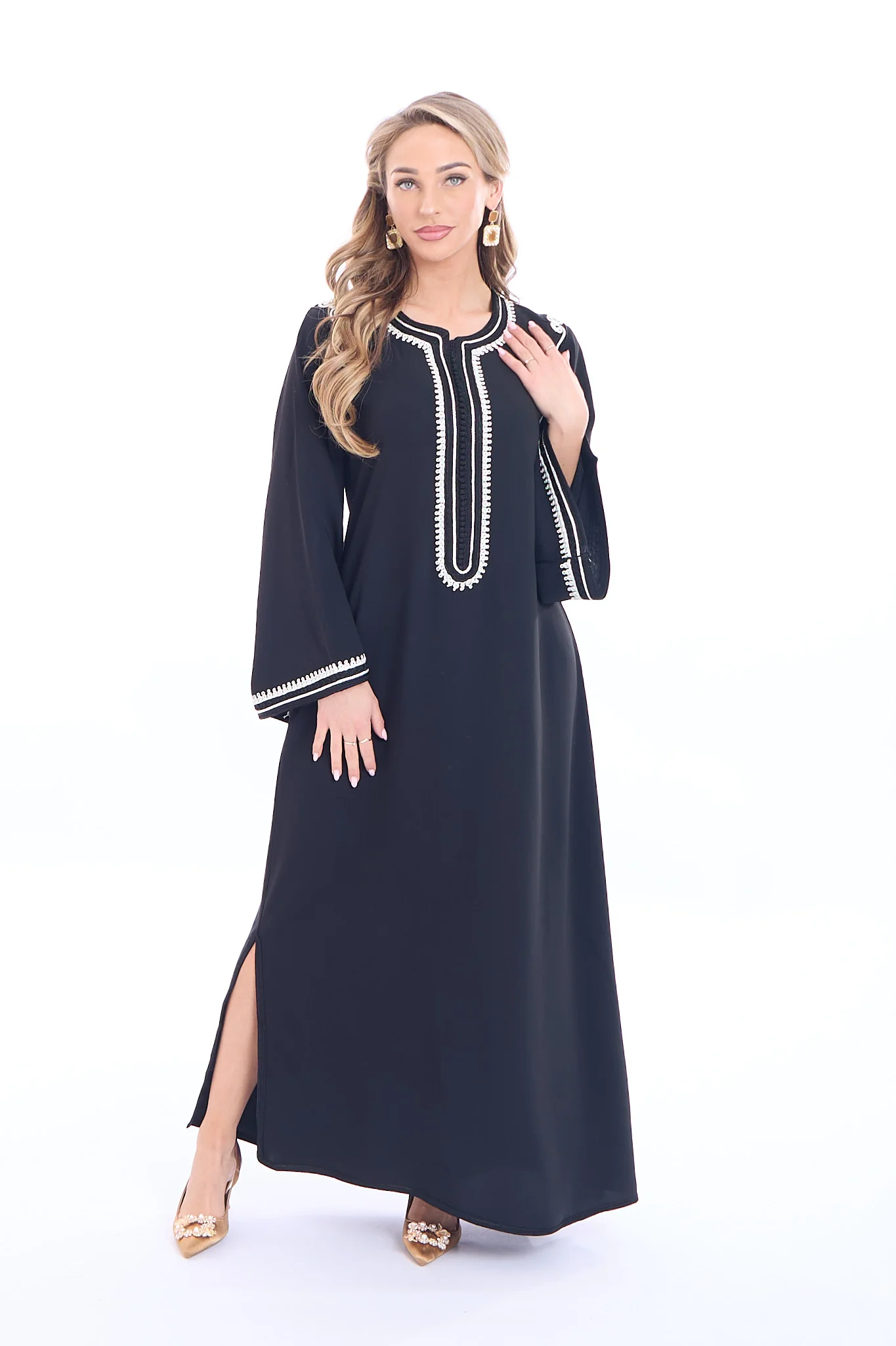 Caftan Asra  Black - Image 9