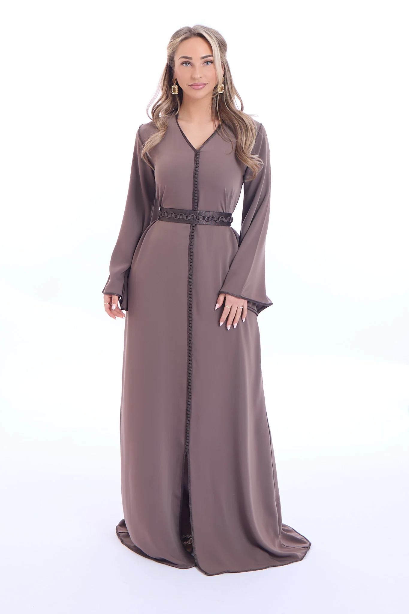 Caftan Aya Brown - Image 5