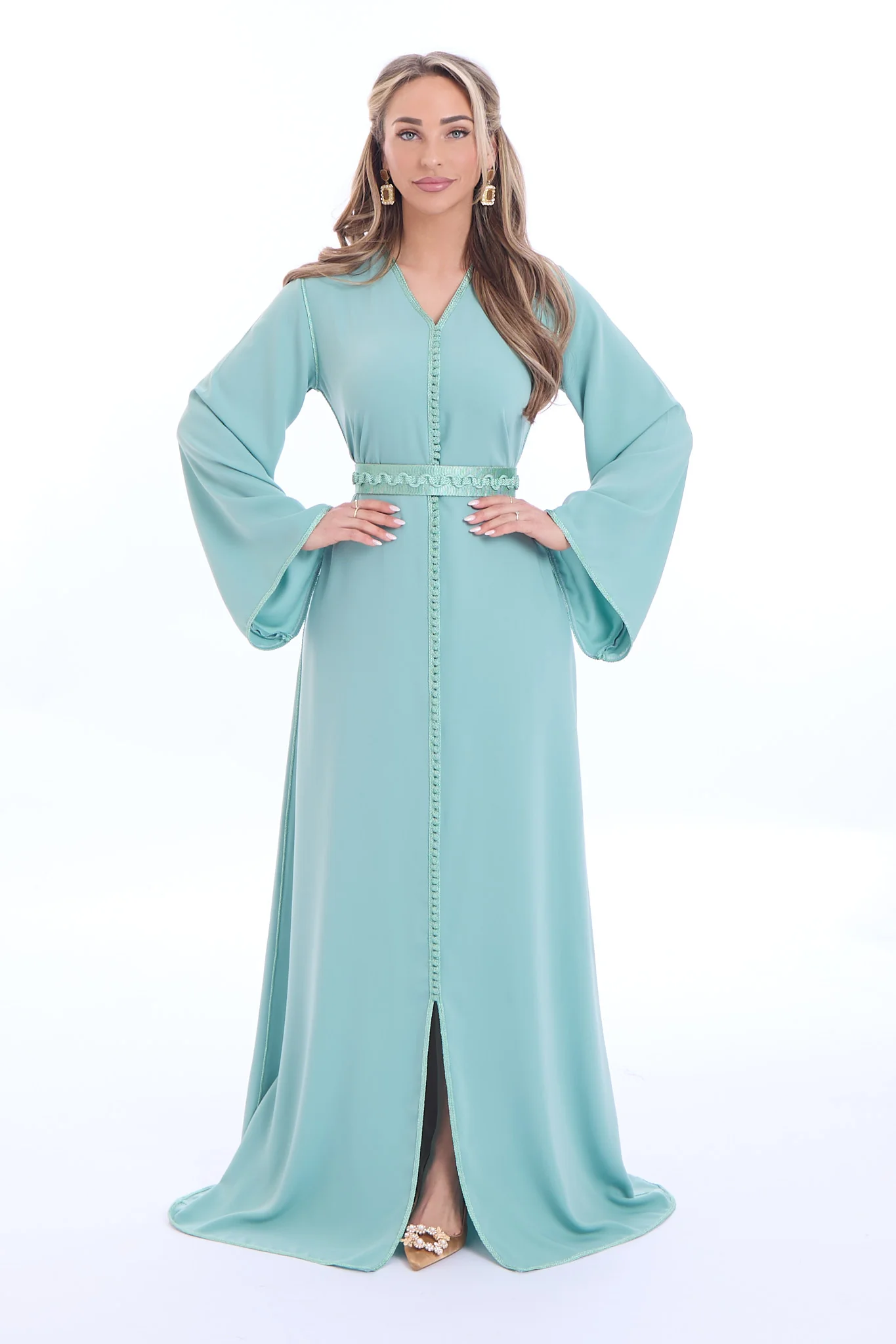 Caftan Aya Mintgreen - Image 2