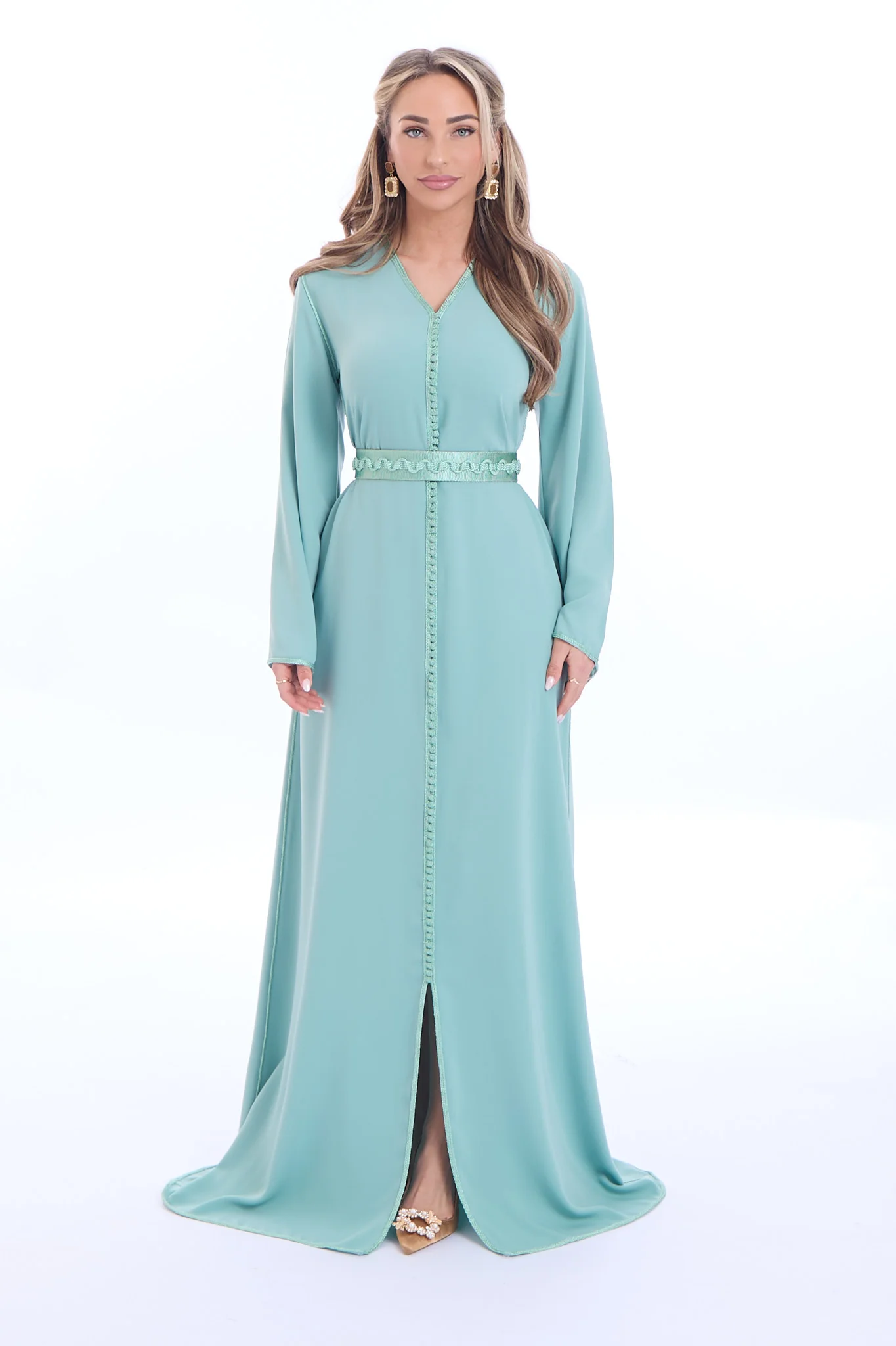 Caftan Aya Mintgreen - Image 3