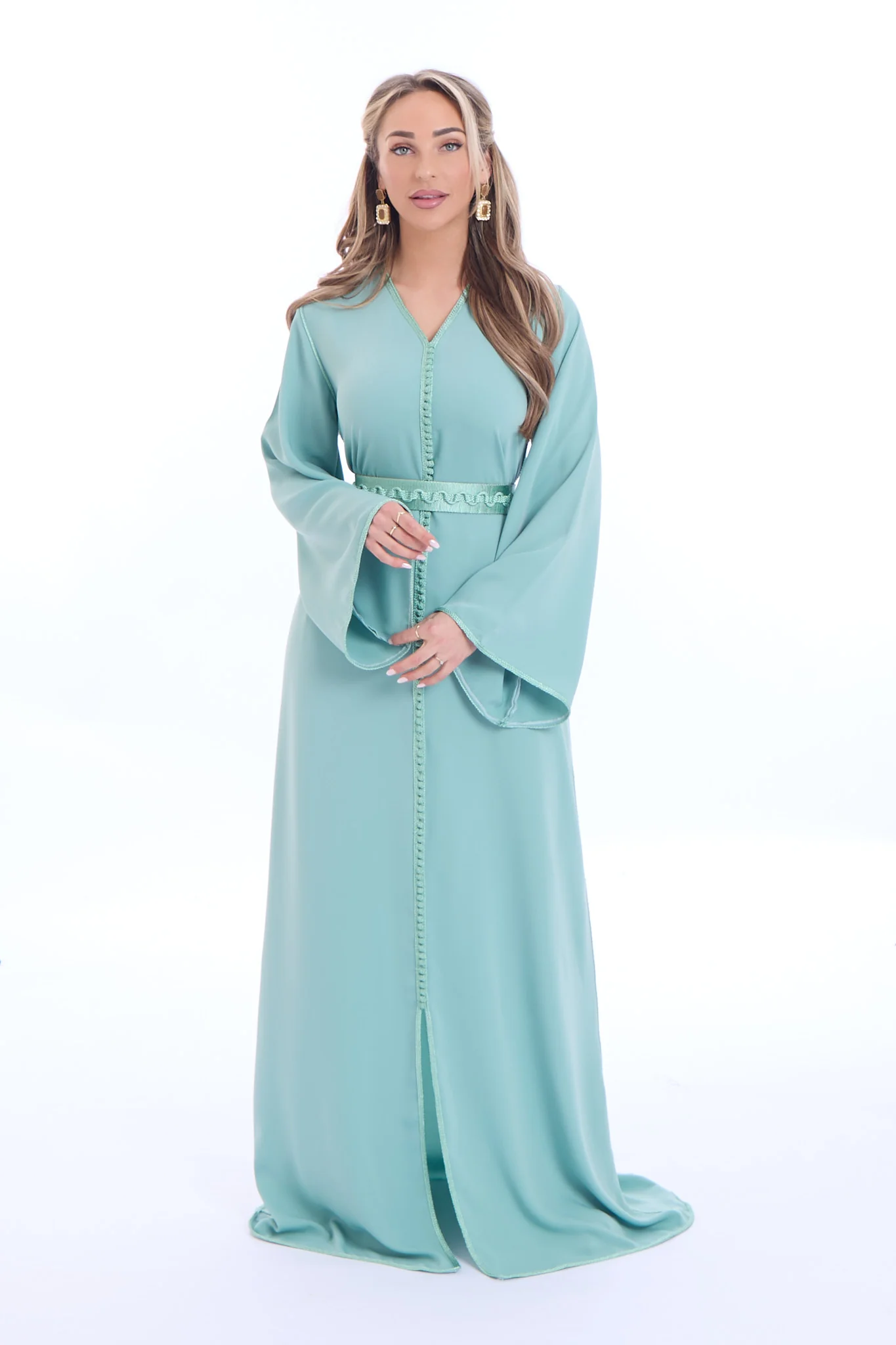 Caftan Aya Mintgreen - Image 6