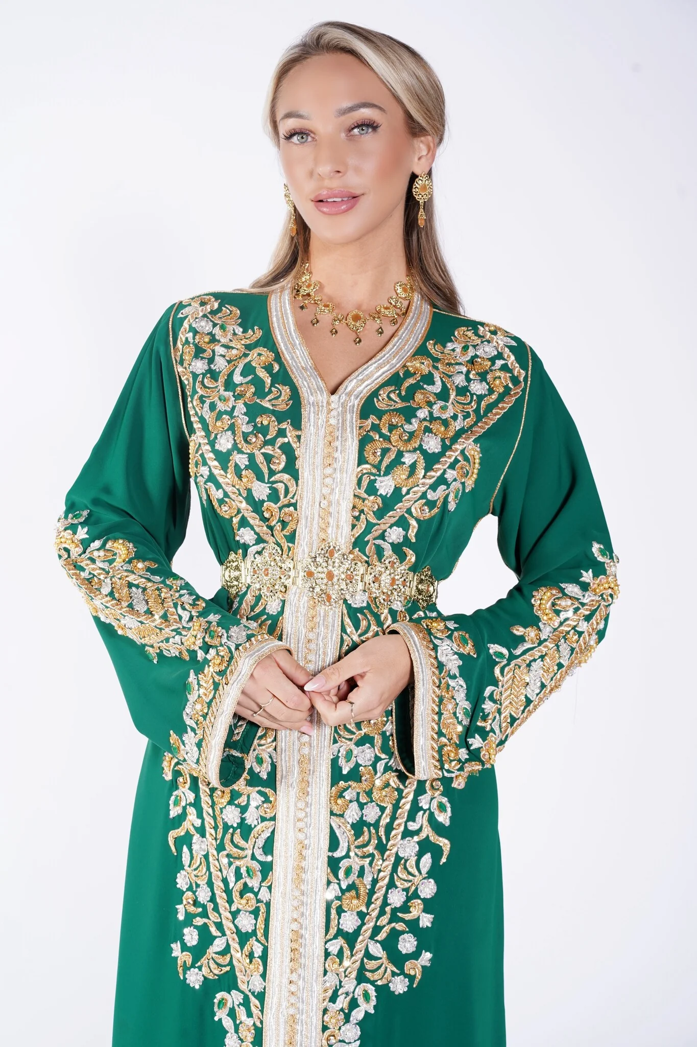 Caftan Ayanna Darkgreen - Image 5