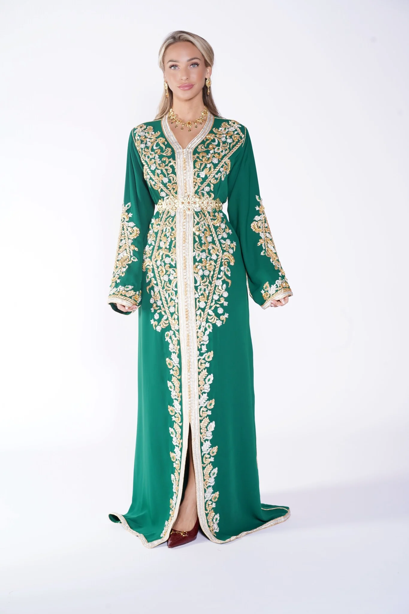 Caftan Ayanna Darkgreen - Image 6