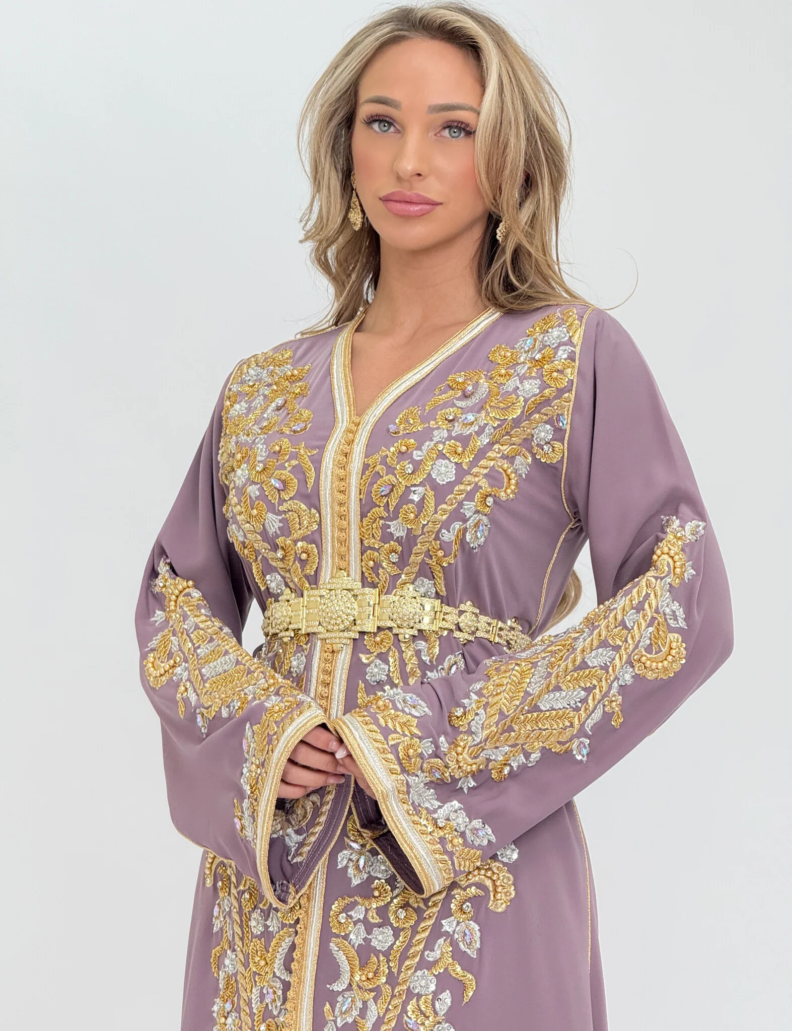 Caftan Ayanna Purple - Image 3