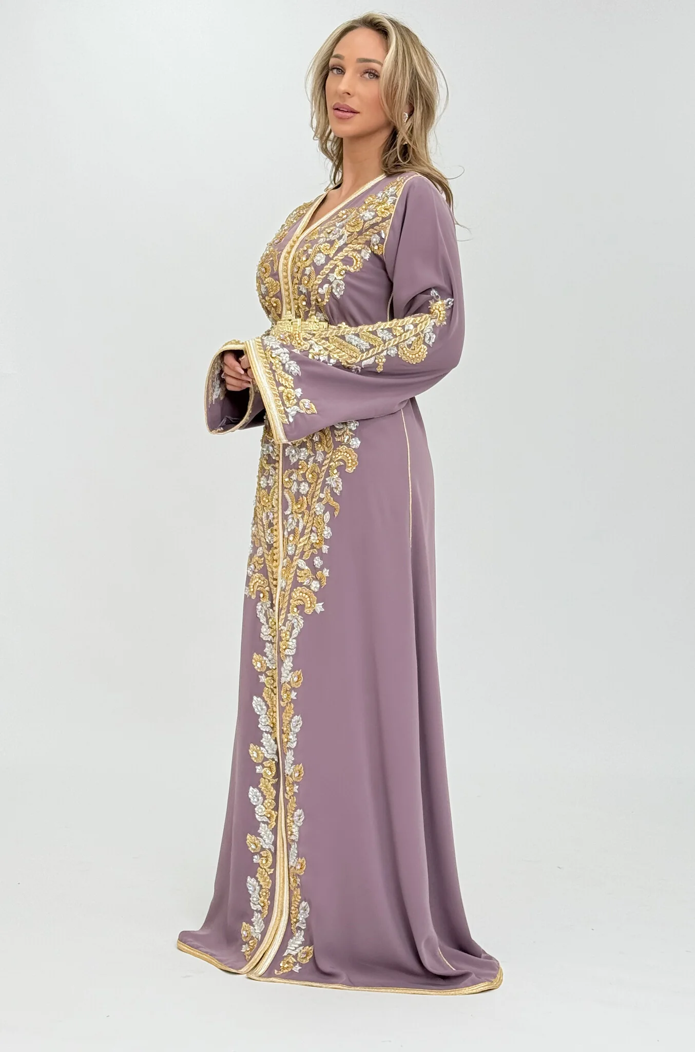 Caftan Ayanna Purple - Image 5