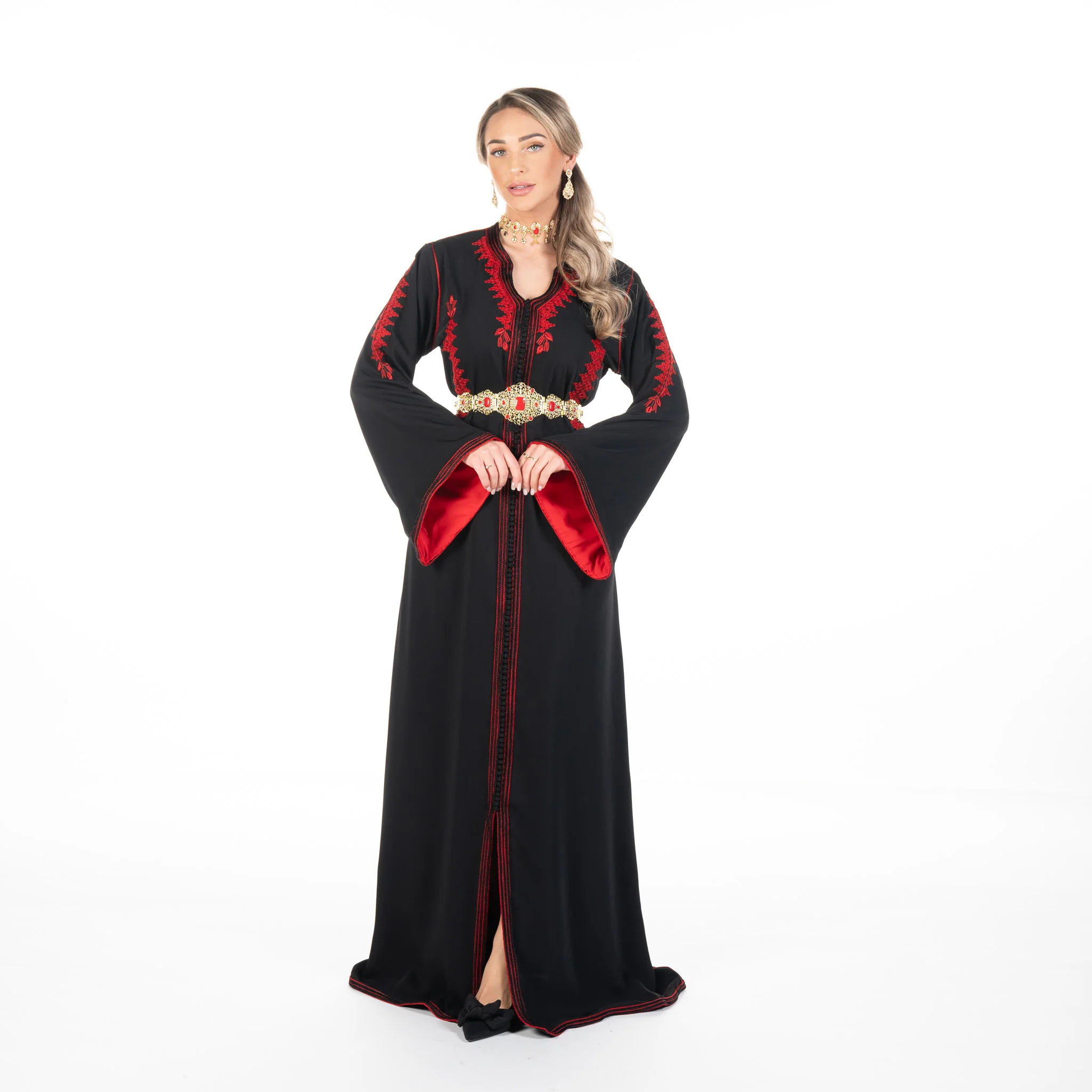 Caftan Chaimae Black - Image 7