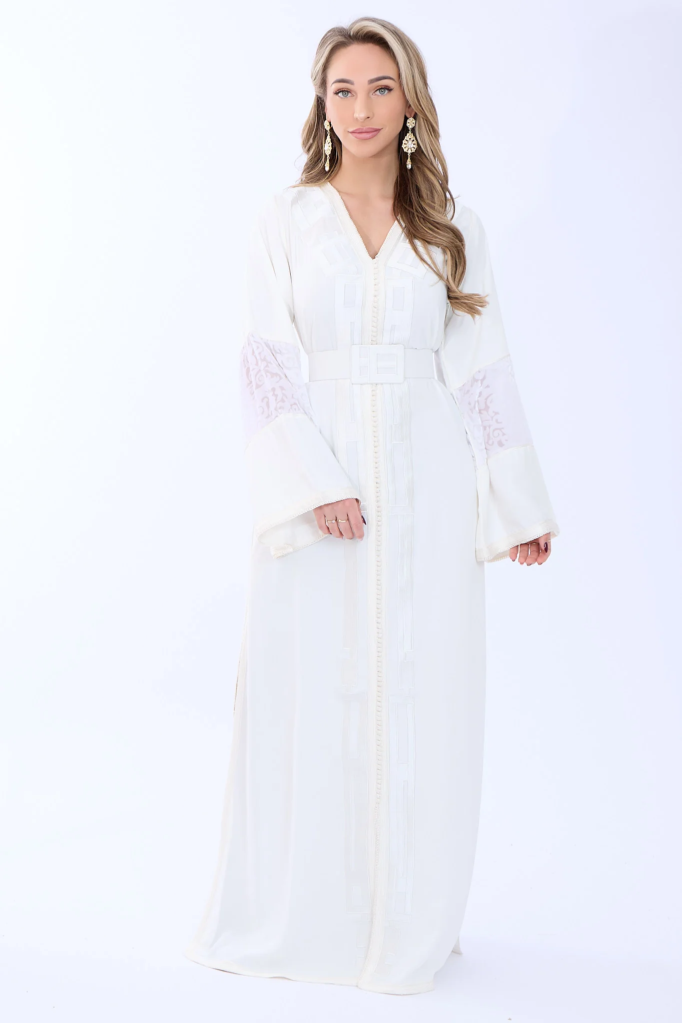 Caftan Chifa Brokenwhite - Image 3