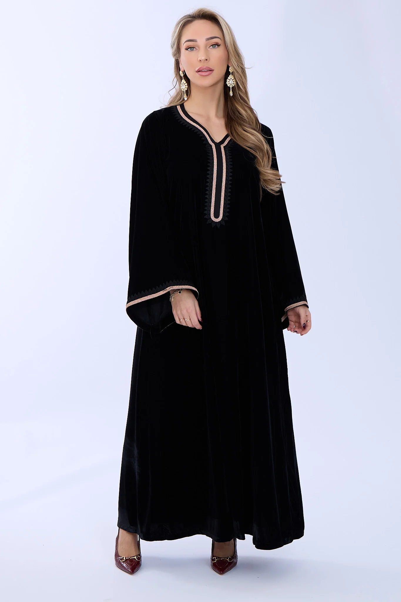 Caftan Dania Black - Image 2