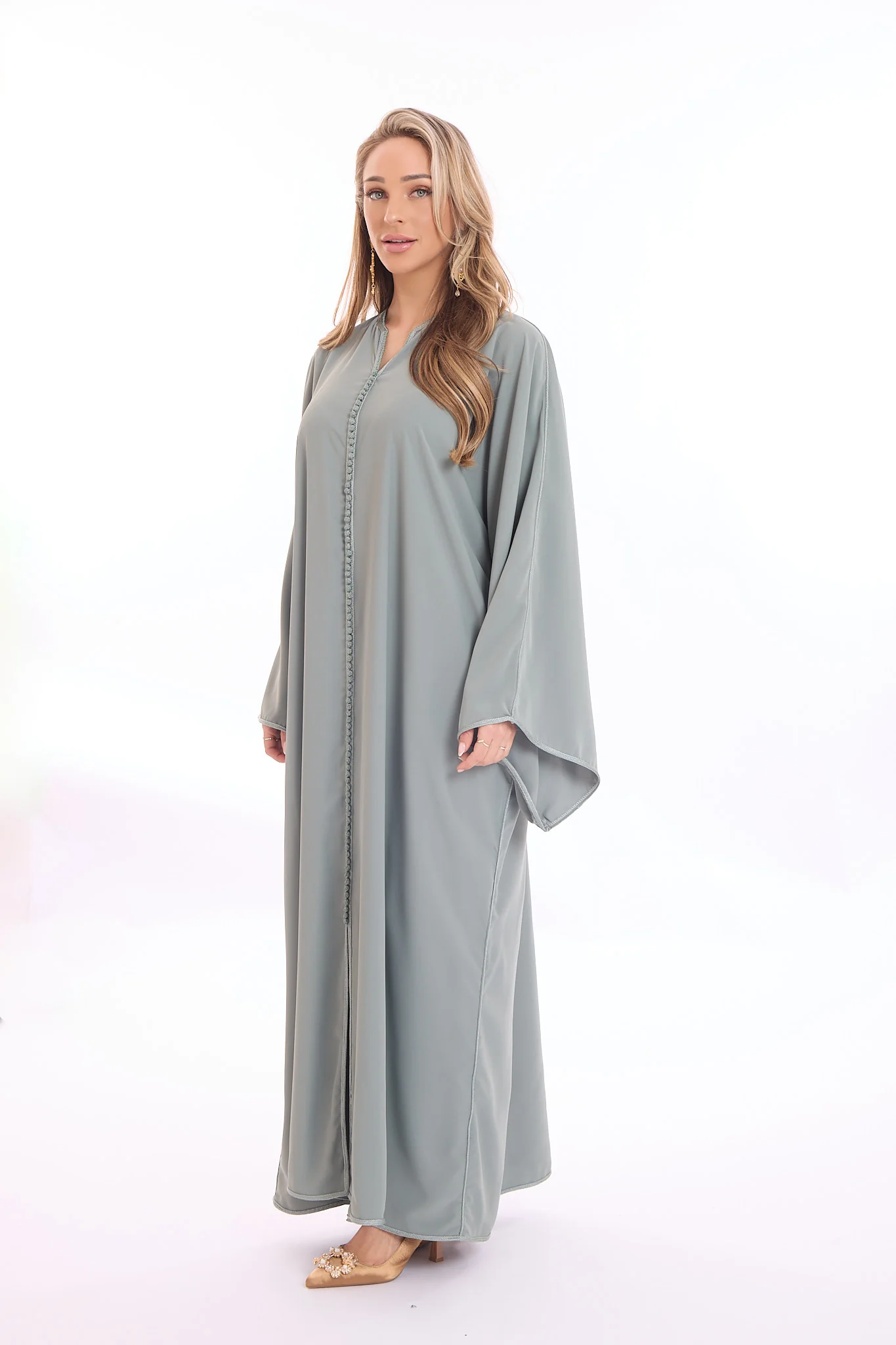 Caftan Dua Darkseagreen - Image 3