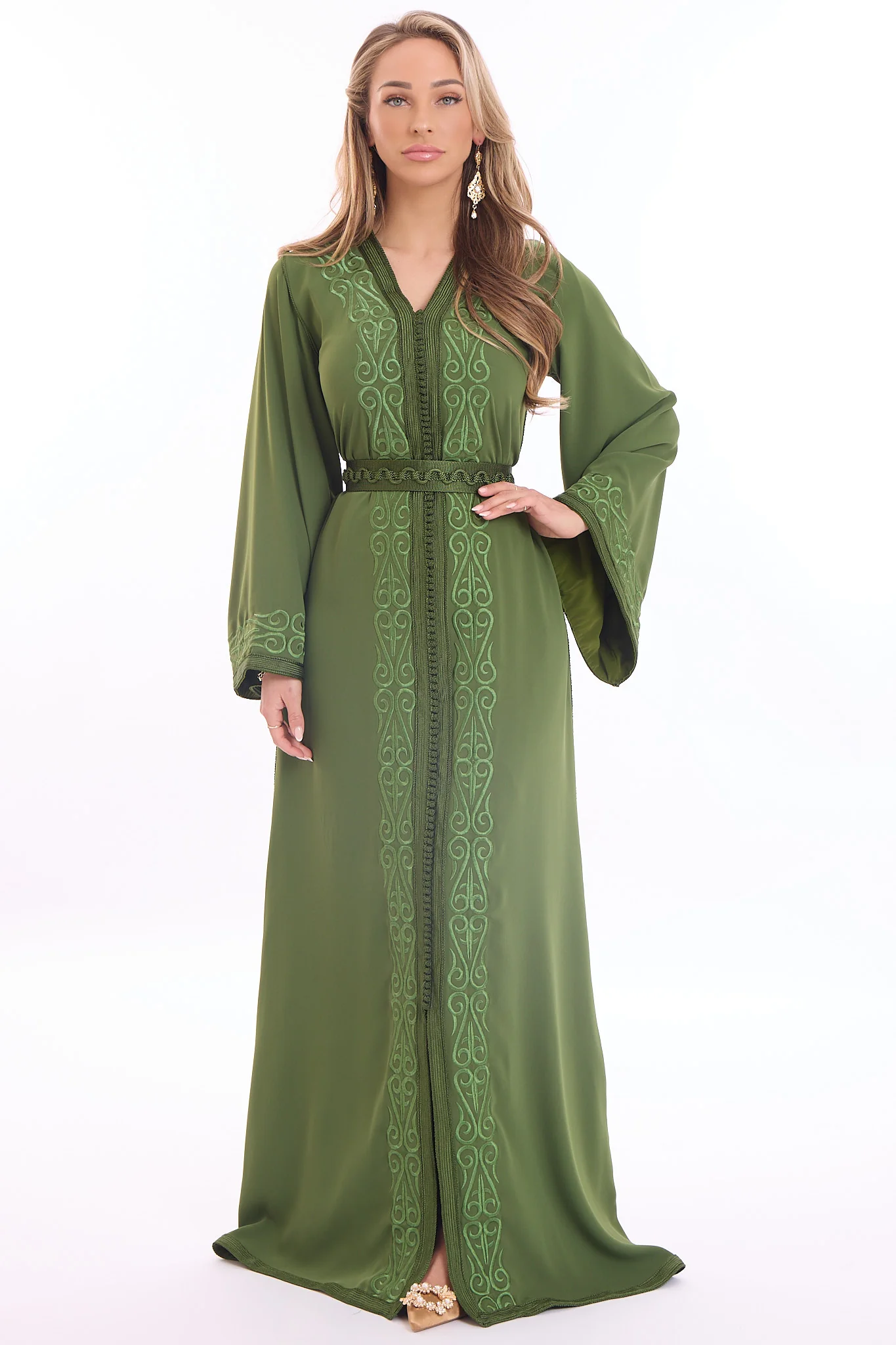 Caftan Fana Olivegreen - Image 5