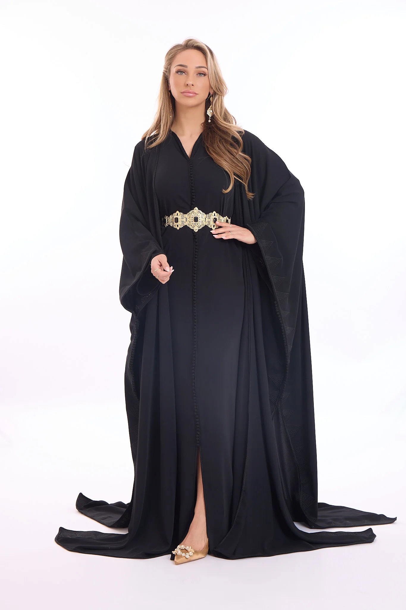 Caftan Fatin Black - Image 2