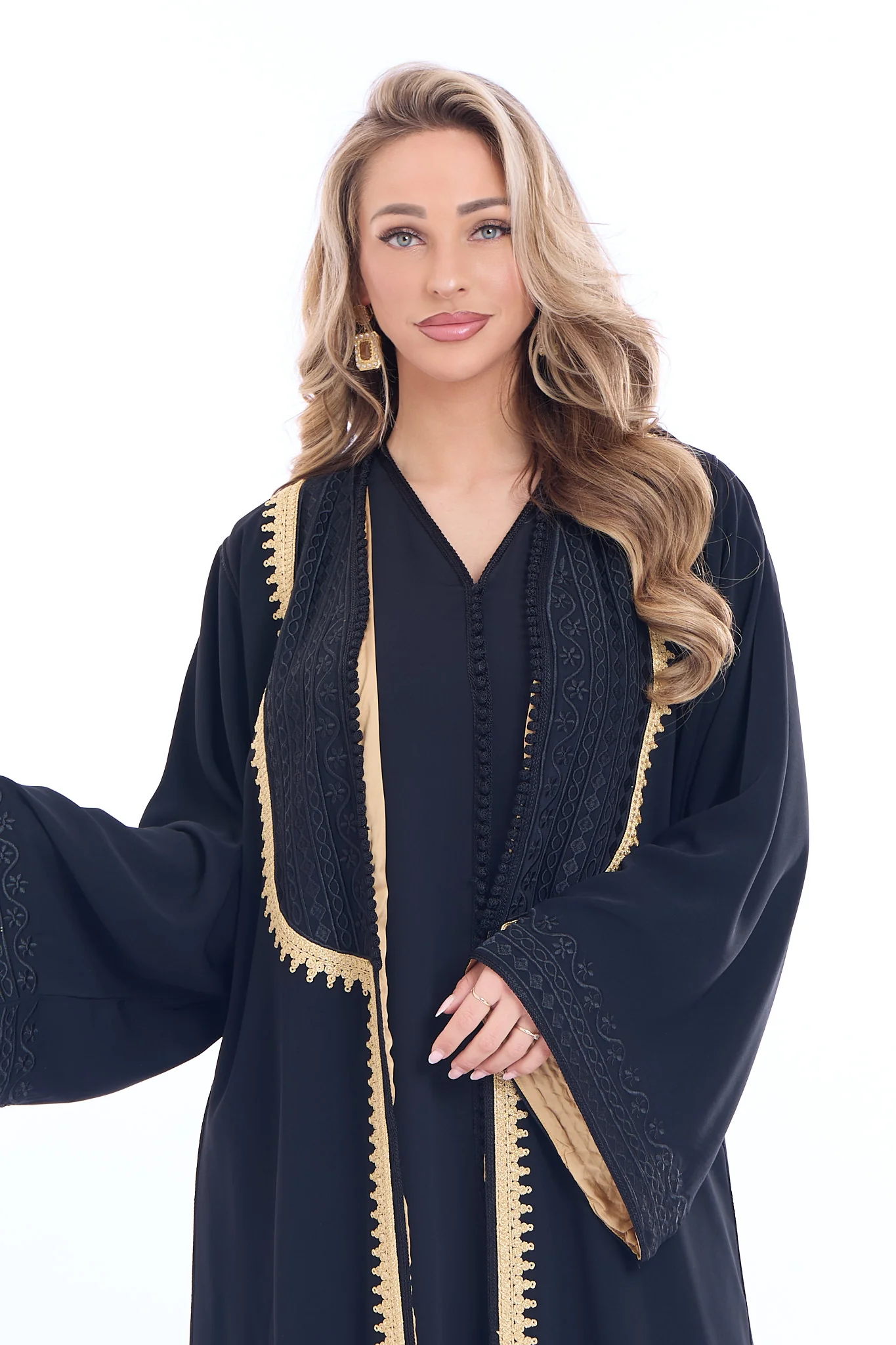 Caftan Asmahan Black - Image 4