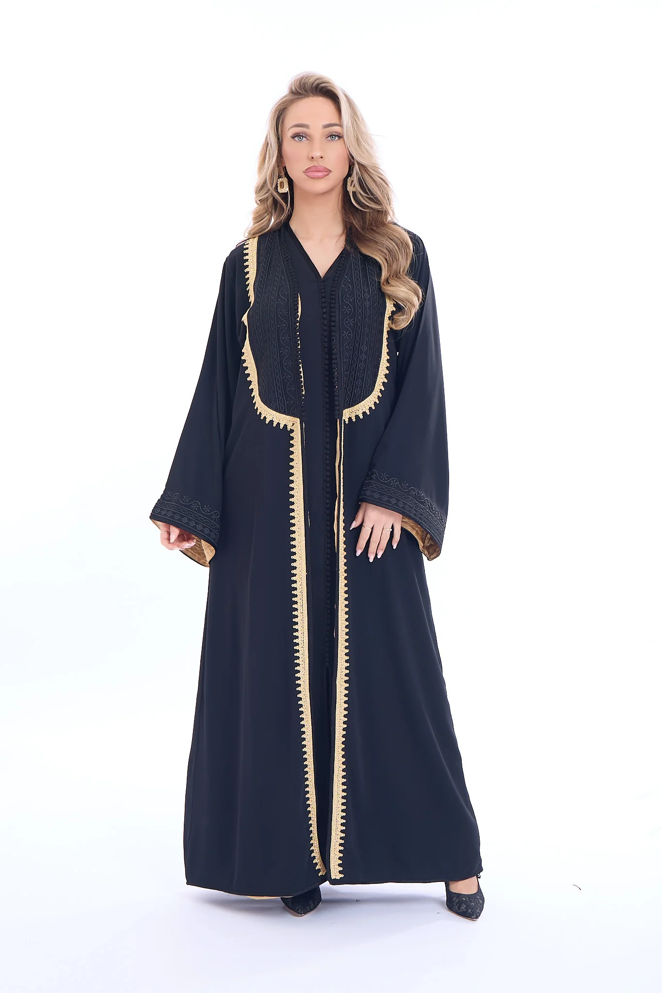 Caftan Asmahan Black - Image 5