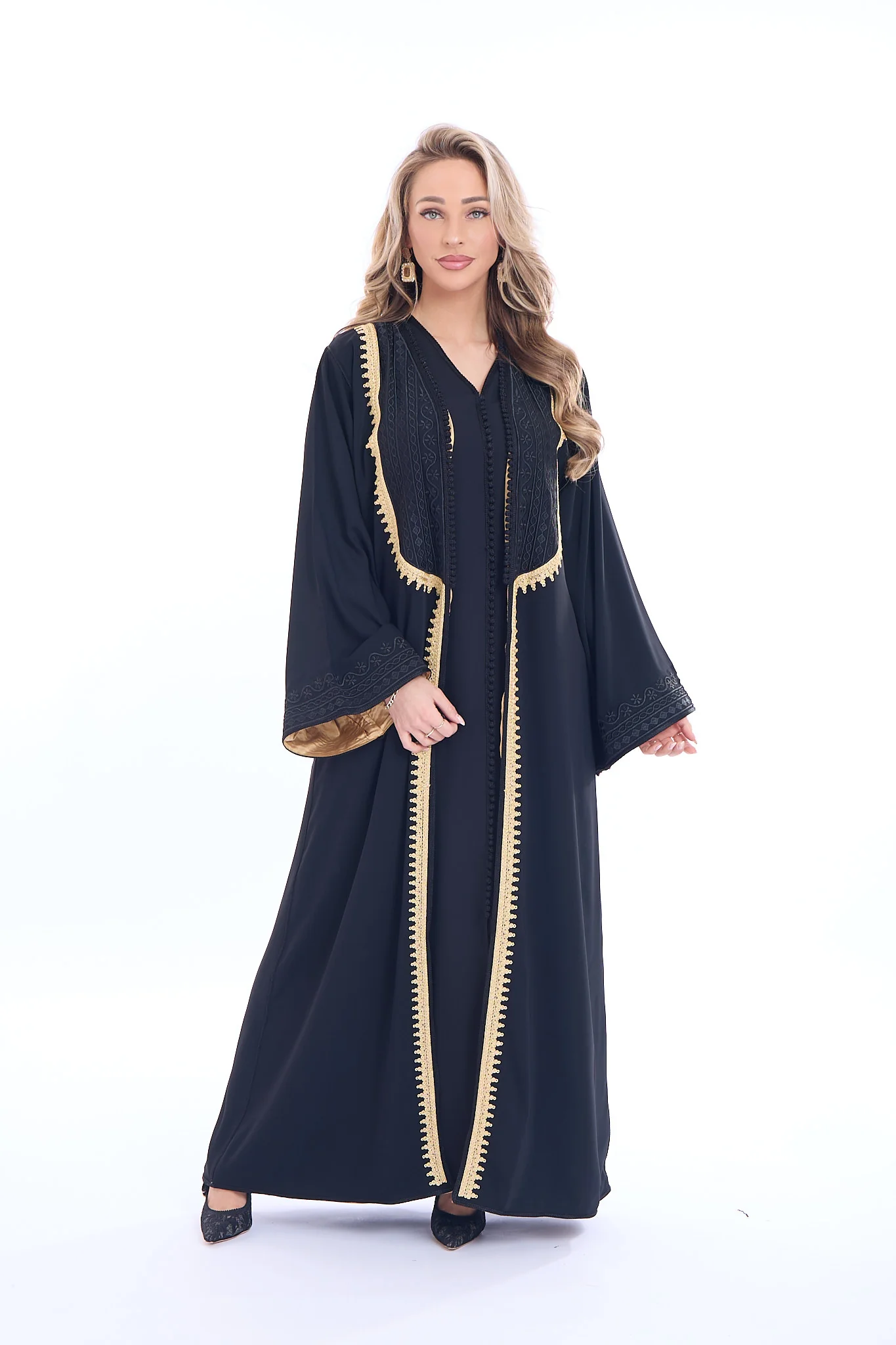 Caftan Asmahan Black - Image 8
