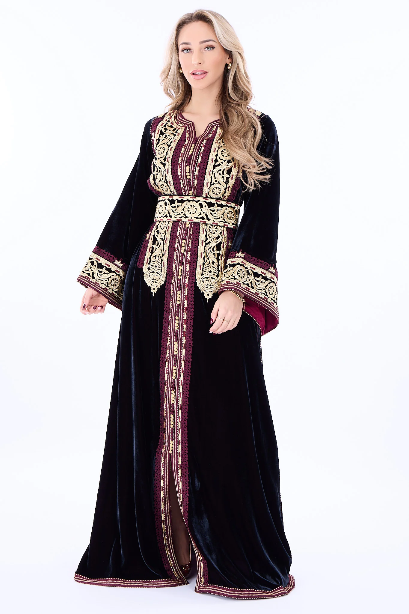 Caftan Fidya Pomegrante - Image 3