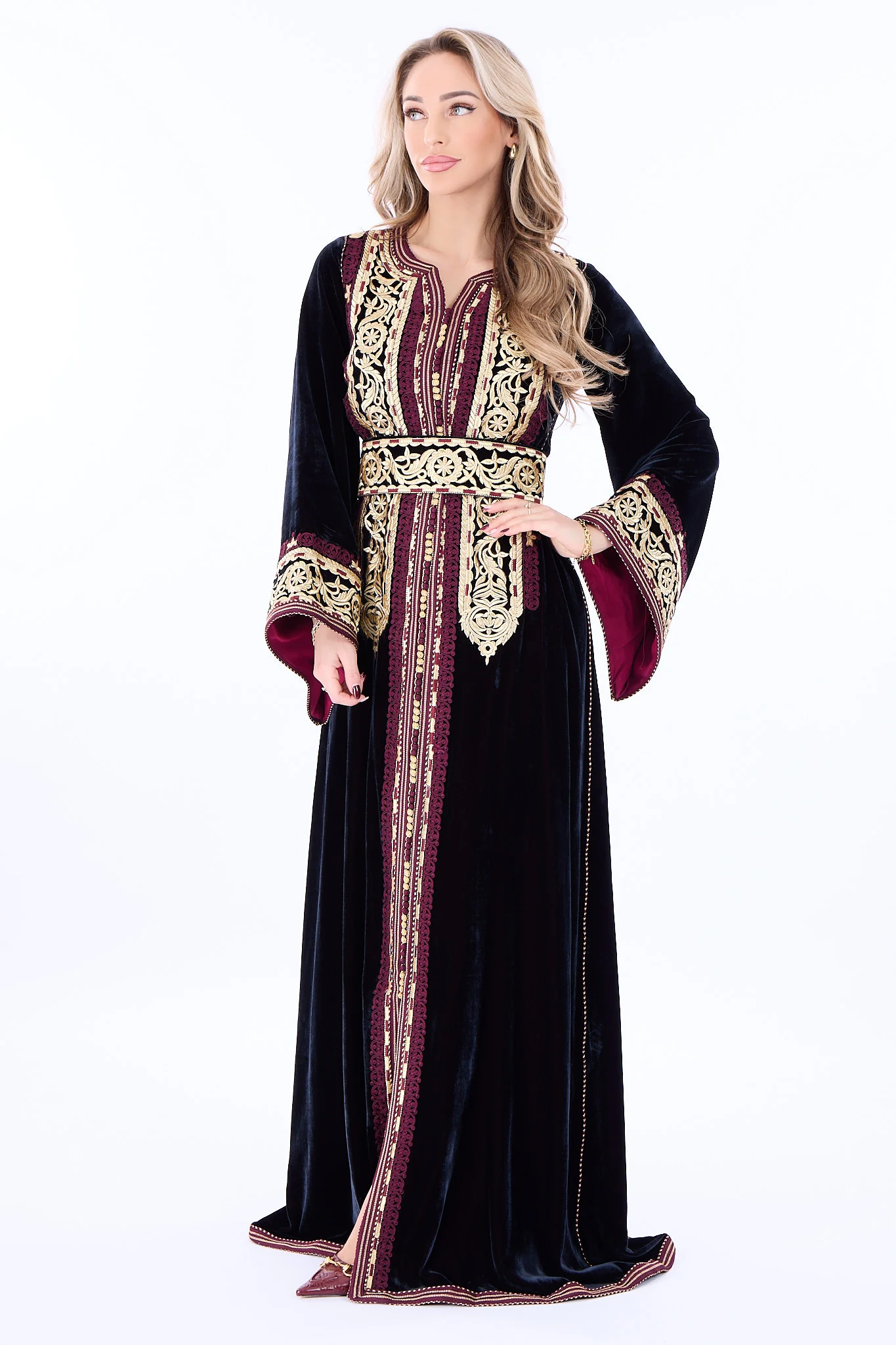Caftan Fidya Pomegrante - Image 5