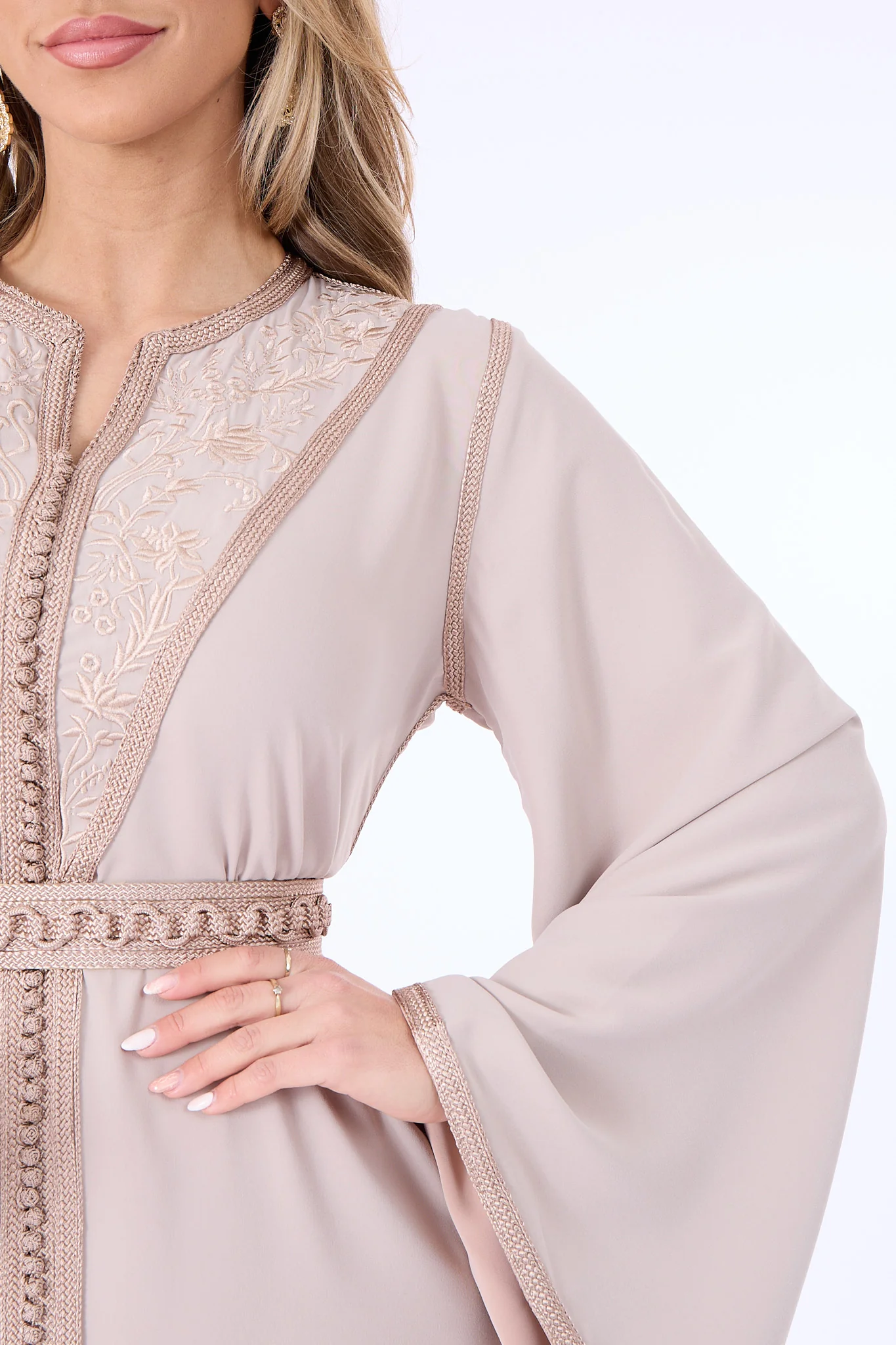 Caftan Hadeel Nude - Image 4