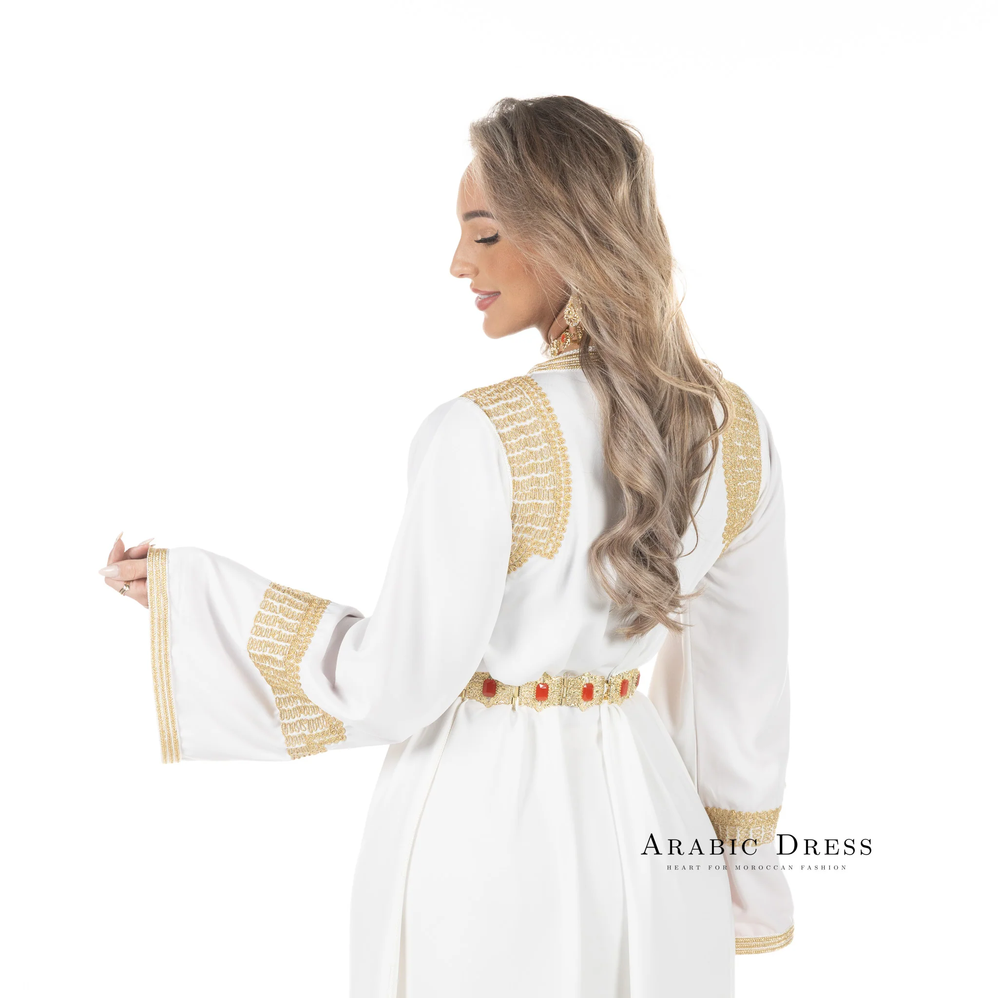 Caftan Hafsa Brokenwhite - Image 3