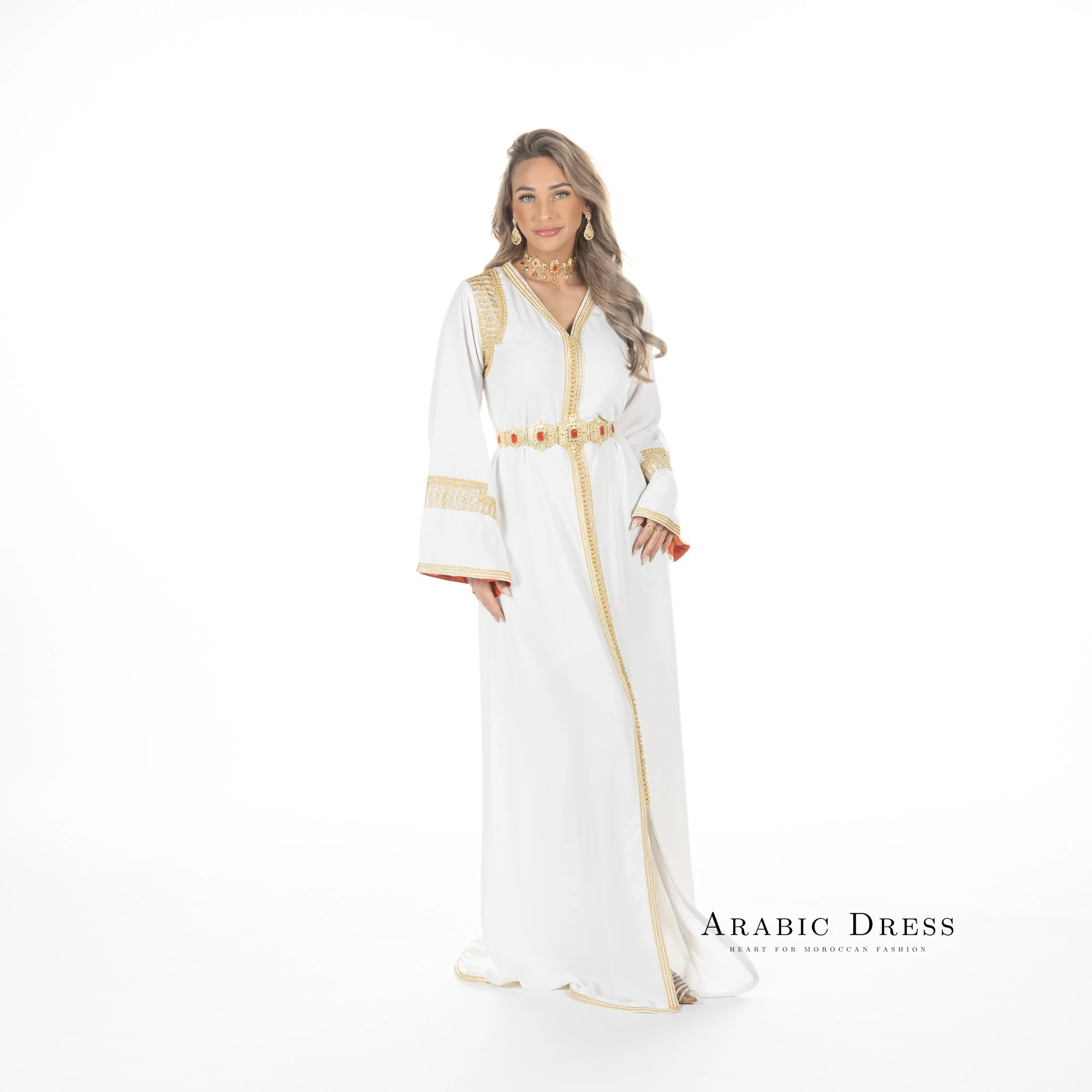 Caftan Hafsa Brokenwhite - Image 5