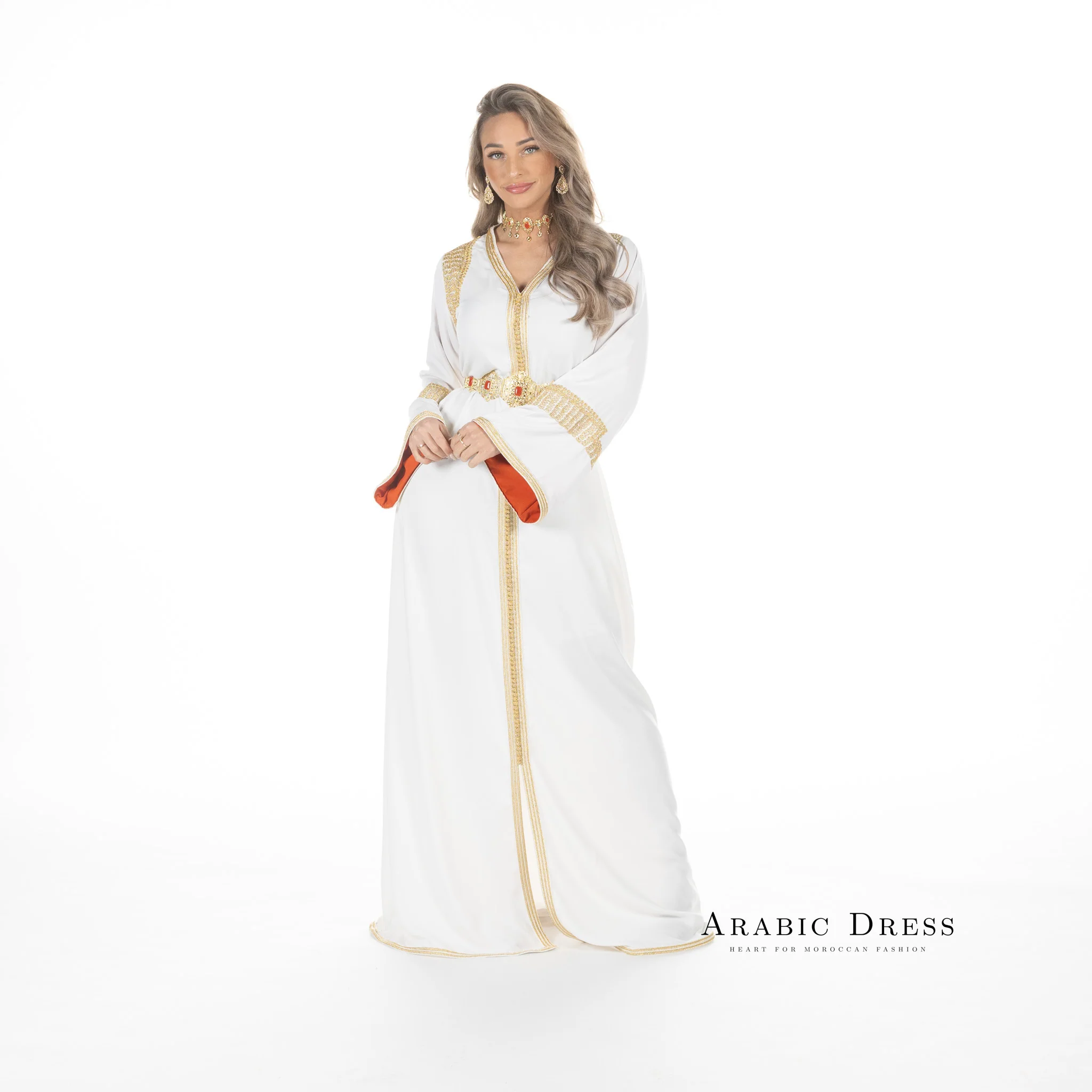 Caftan Hafsa Brokenwhite - Image 7