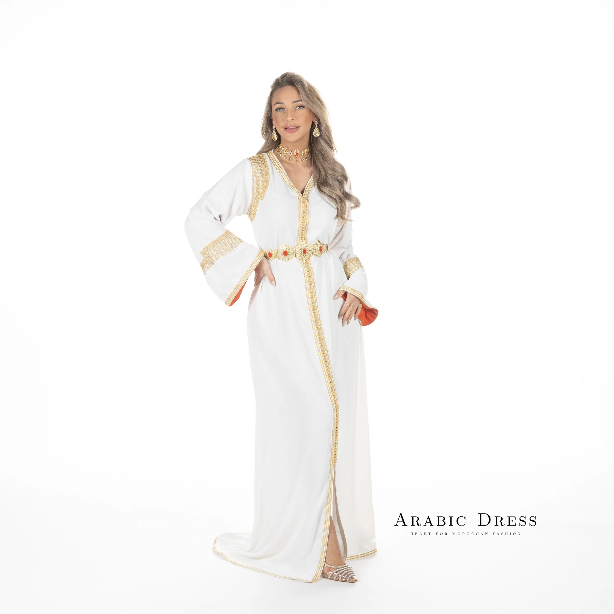 Caftan Hafsa Brokenwhite - Image 8