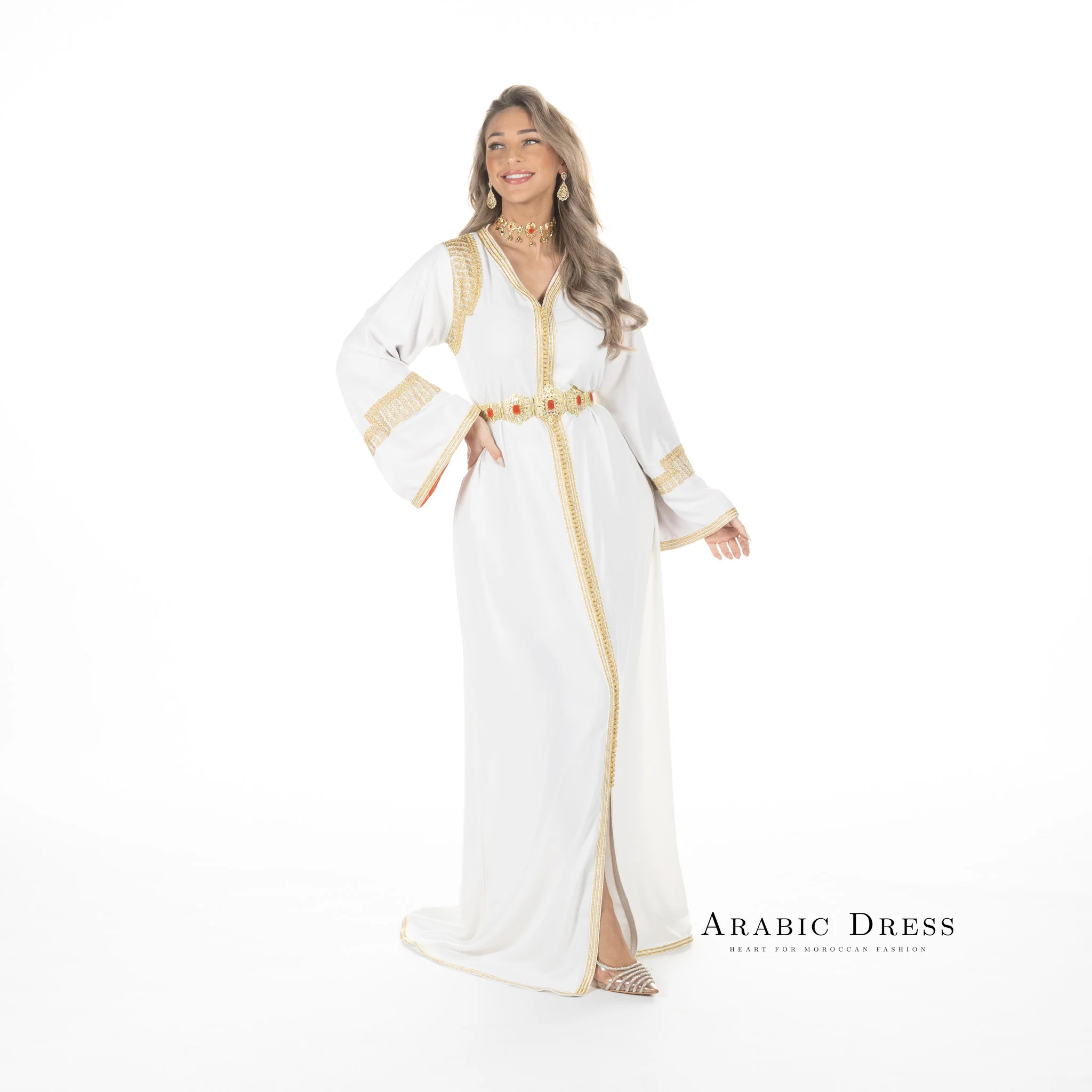Caftan Hafsa Brokenwhite - Image 9