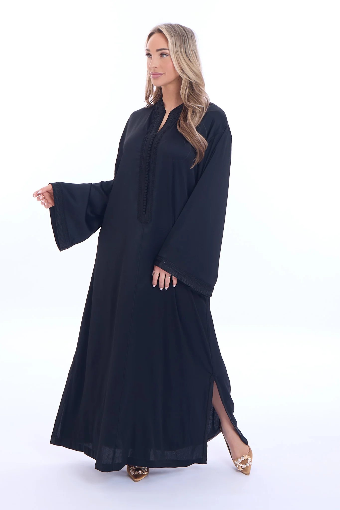 Caftan Haneen Black - Image 3