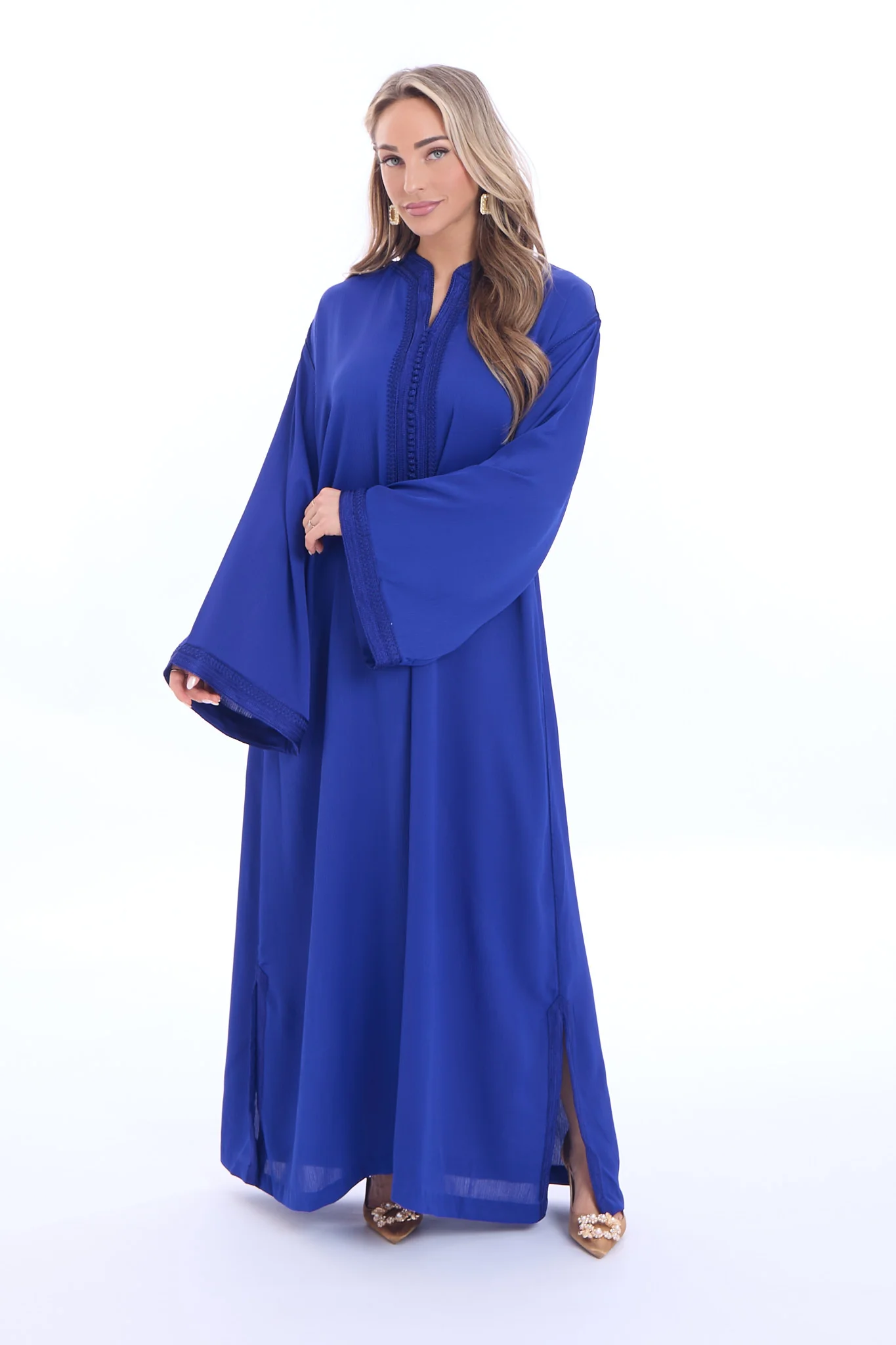 Caftan Haneen Royalblue - Image 3