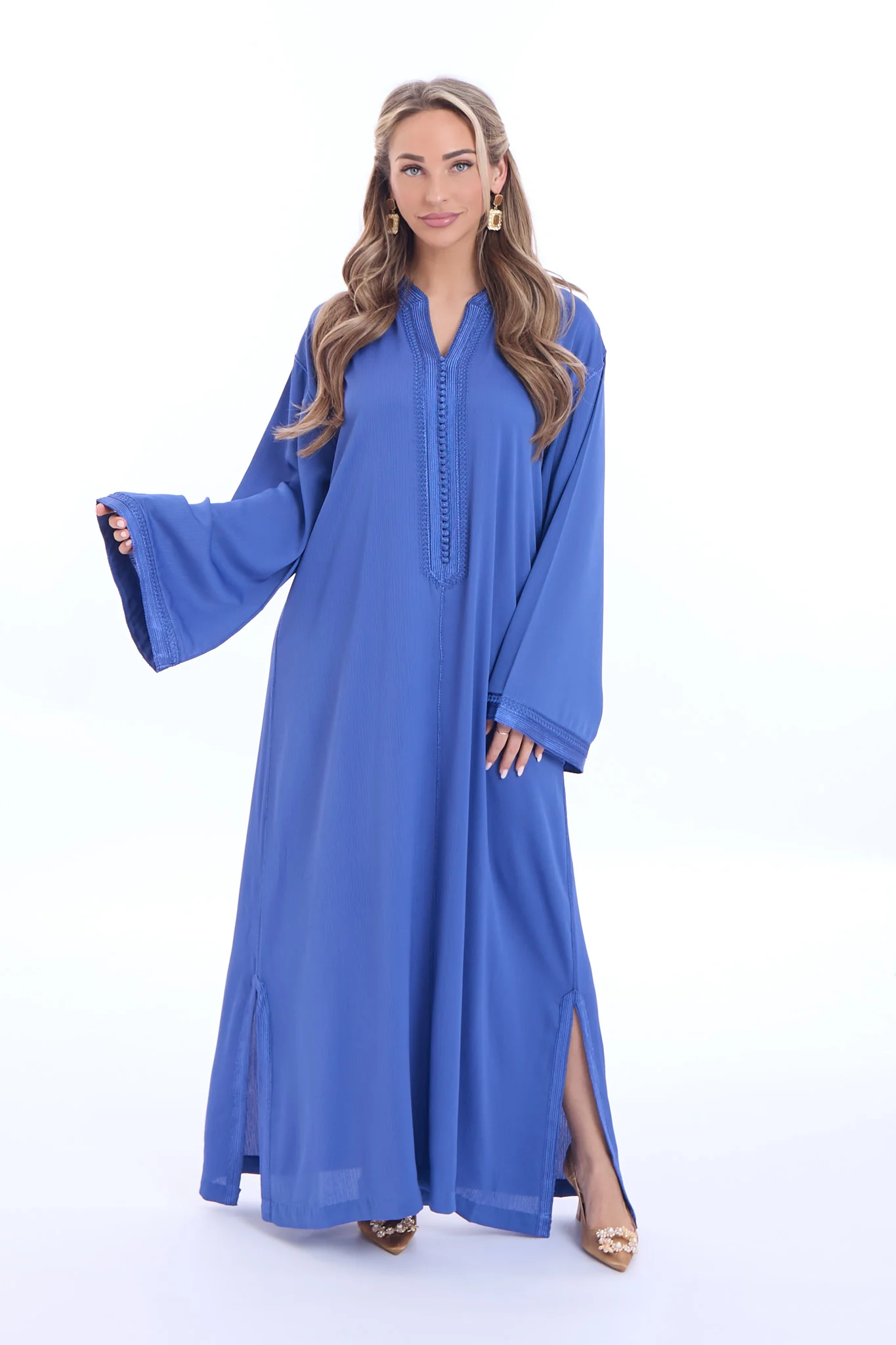 Caftan Haneen Blue - Image 3