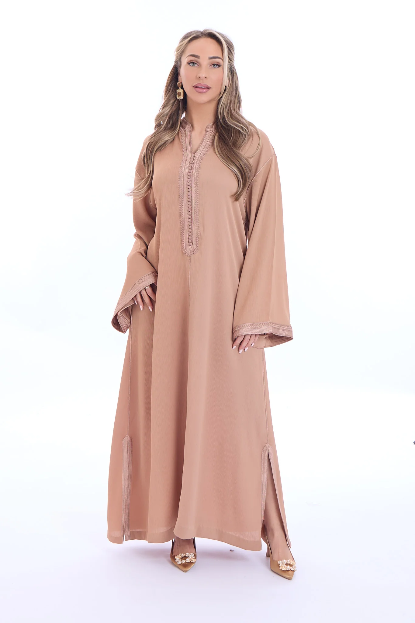 Caftan Haneen Camel - Image 3