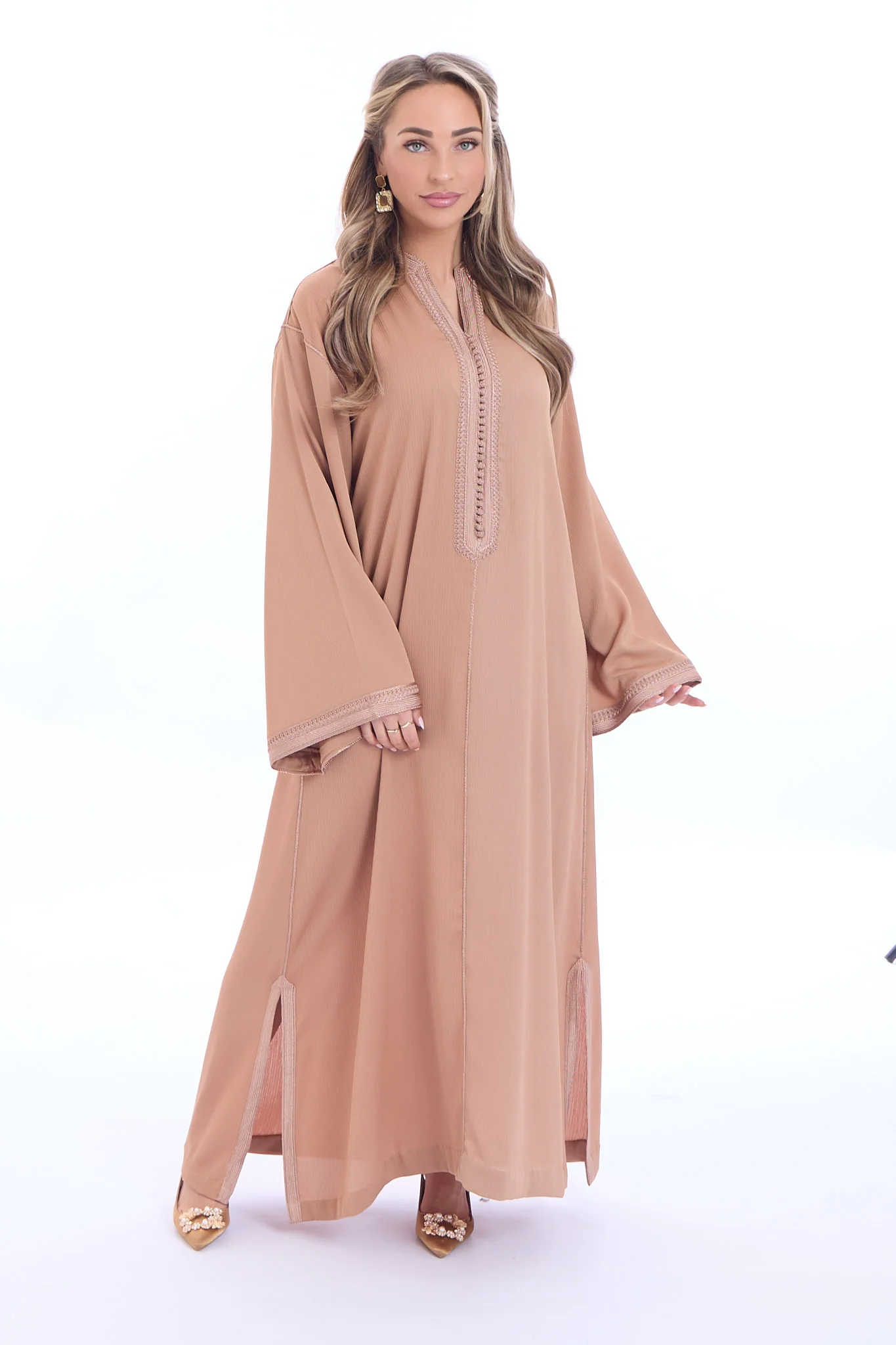 Caftan Haneen Camel - Image 4