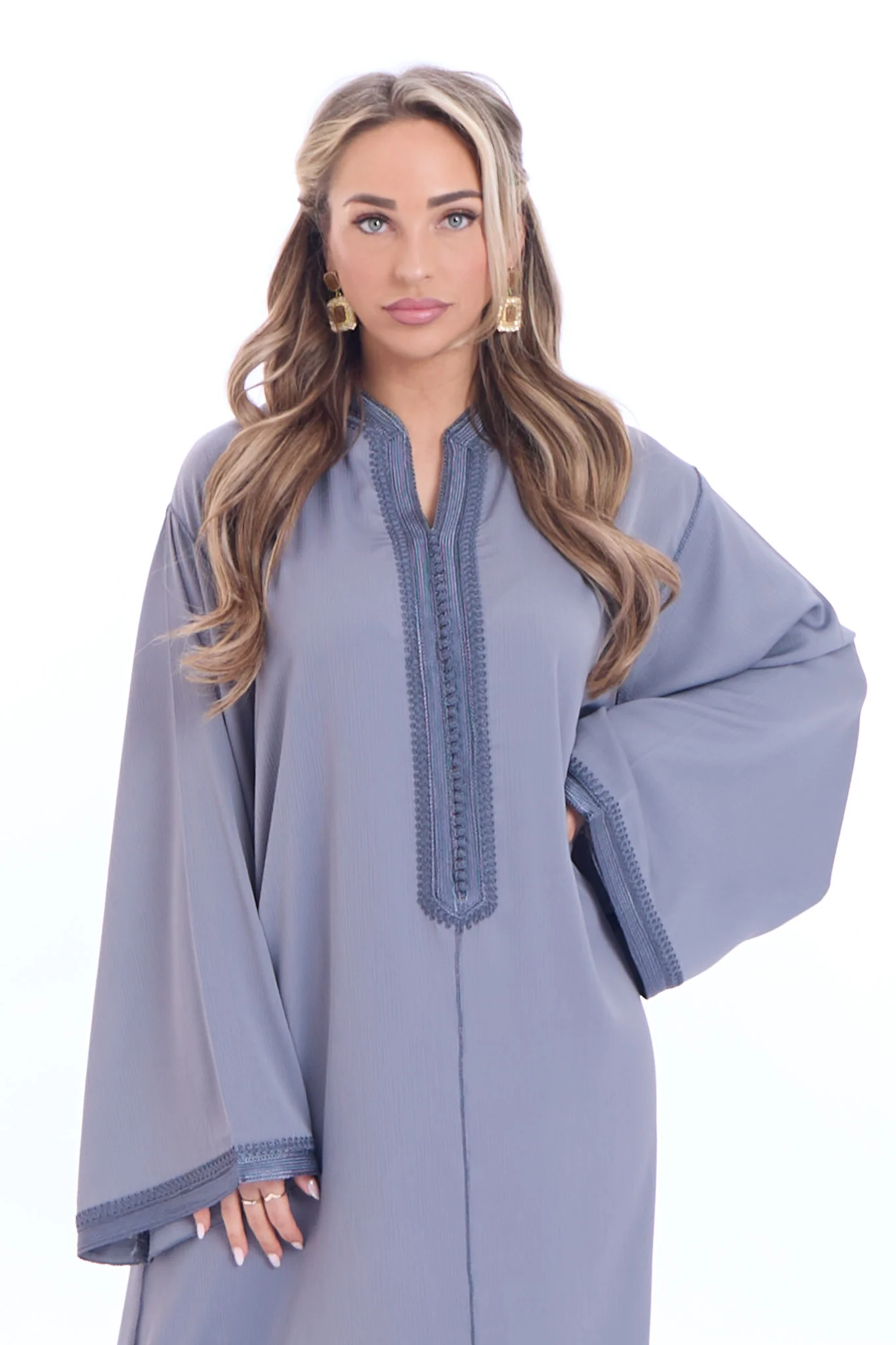 Caftan Haneen Gray