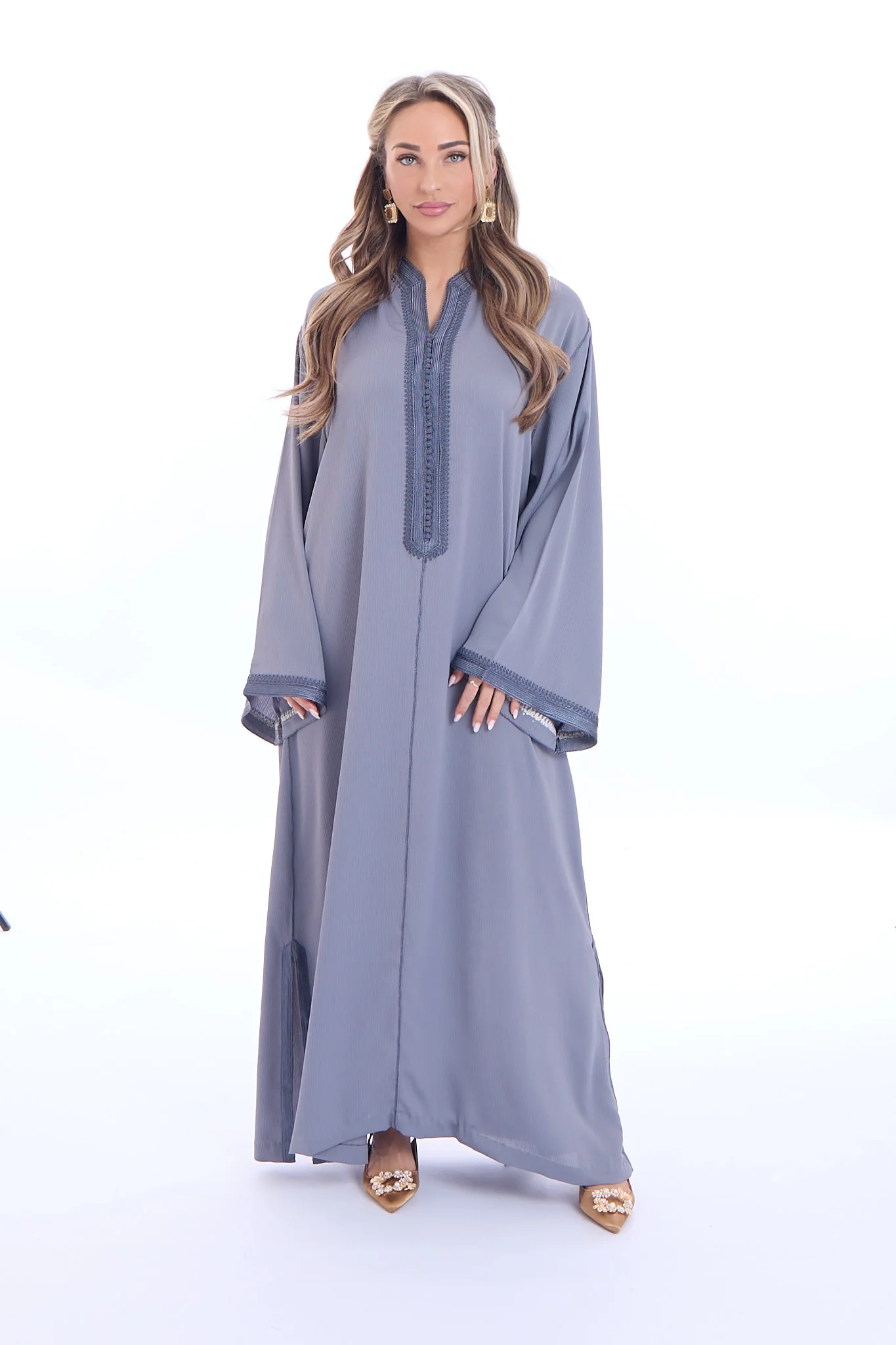 Caftan Haneen Gray - Image 6