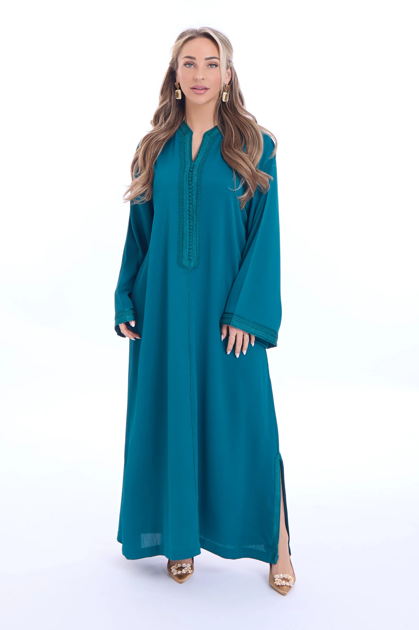 Caftan Haneen Insectgreen - Image 4