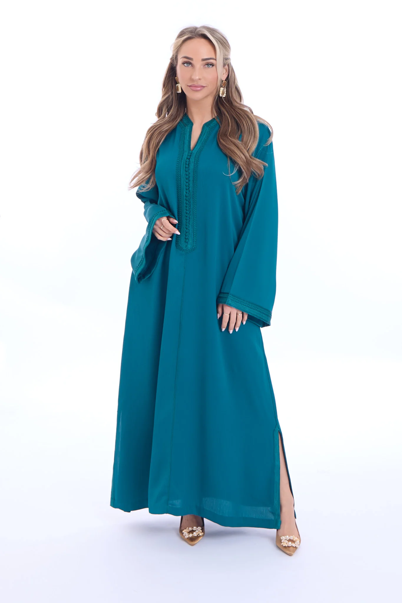 Caftan Haneen Insectgreen - Image 5
