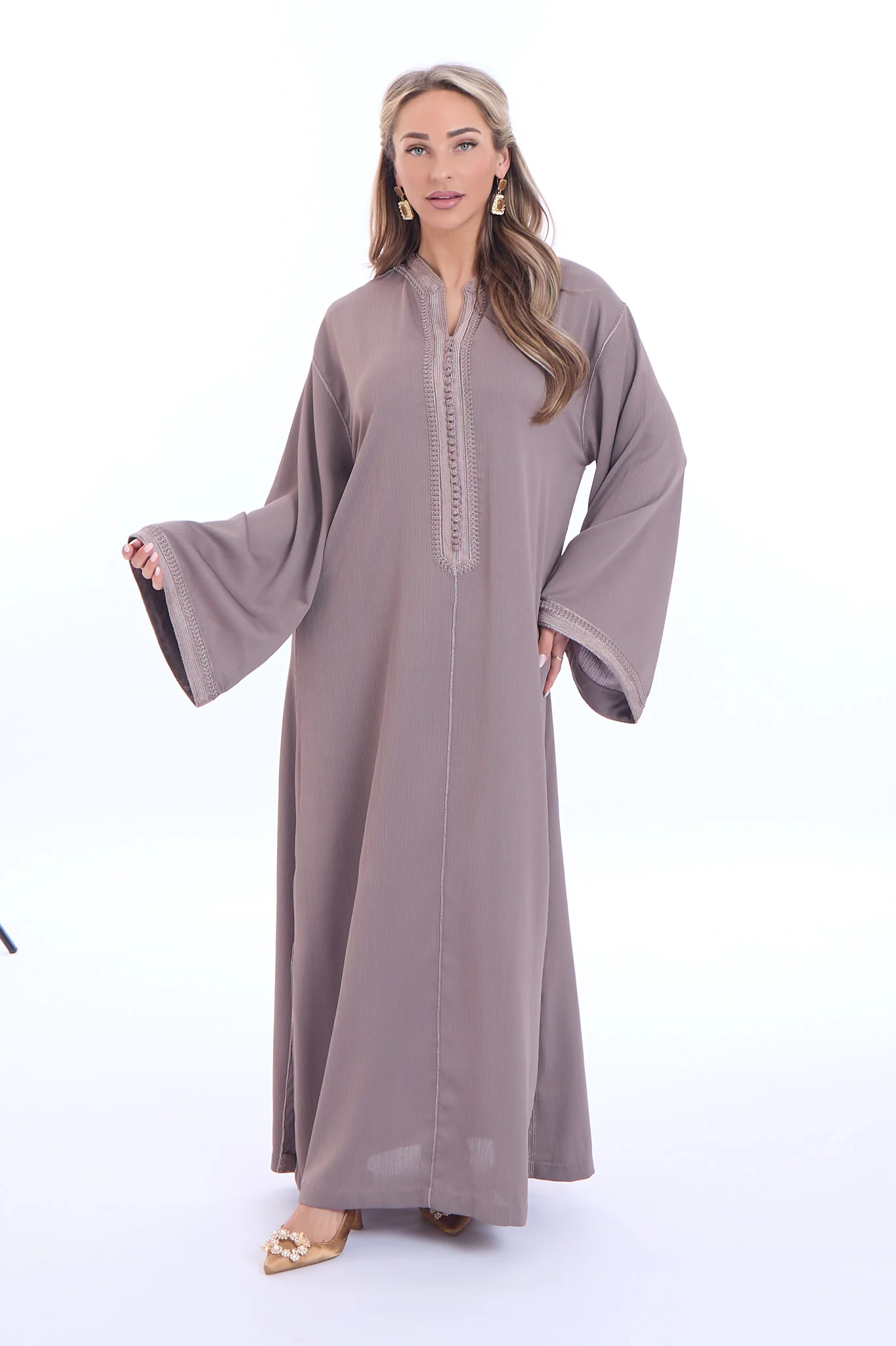 Caftan Haneen Latte - Image 10