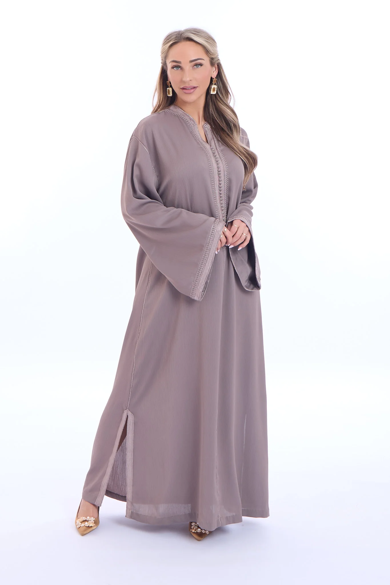 Caftan Haneen Latte - Image 6